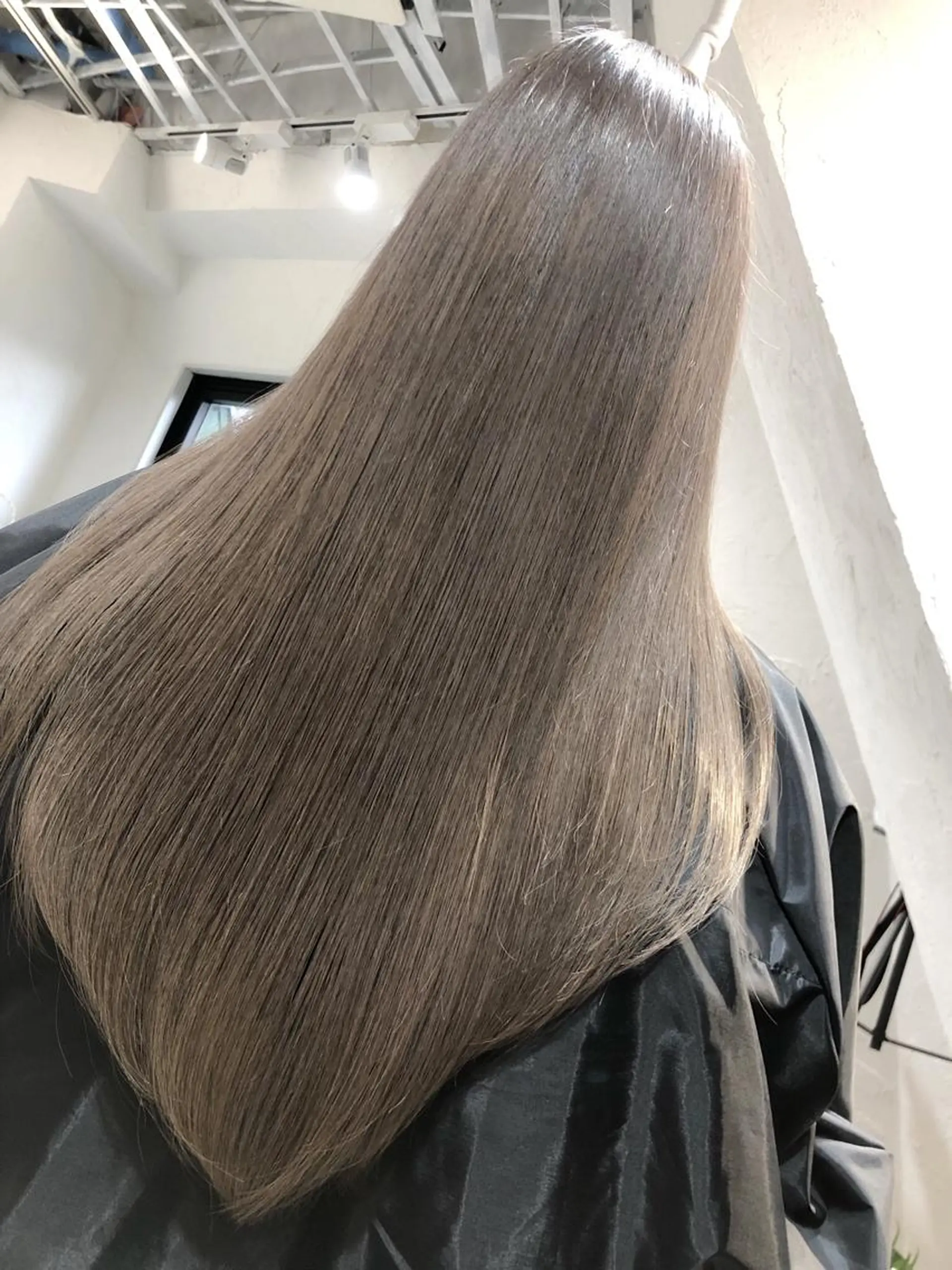 ロング カラー パーマ ヘアアレンジ 髪質改善専門店 エイジングケアのヘアスタイル