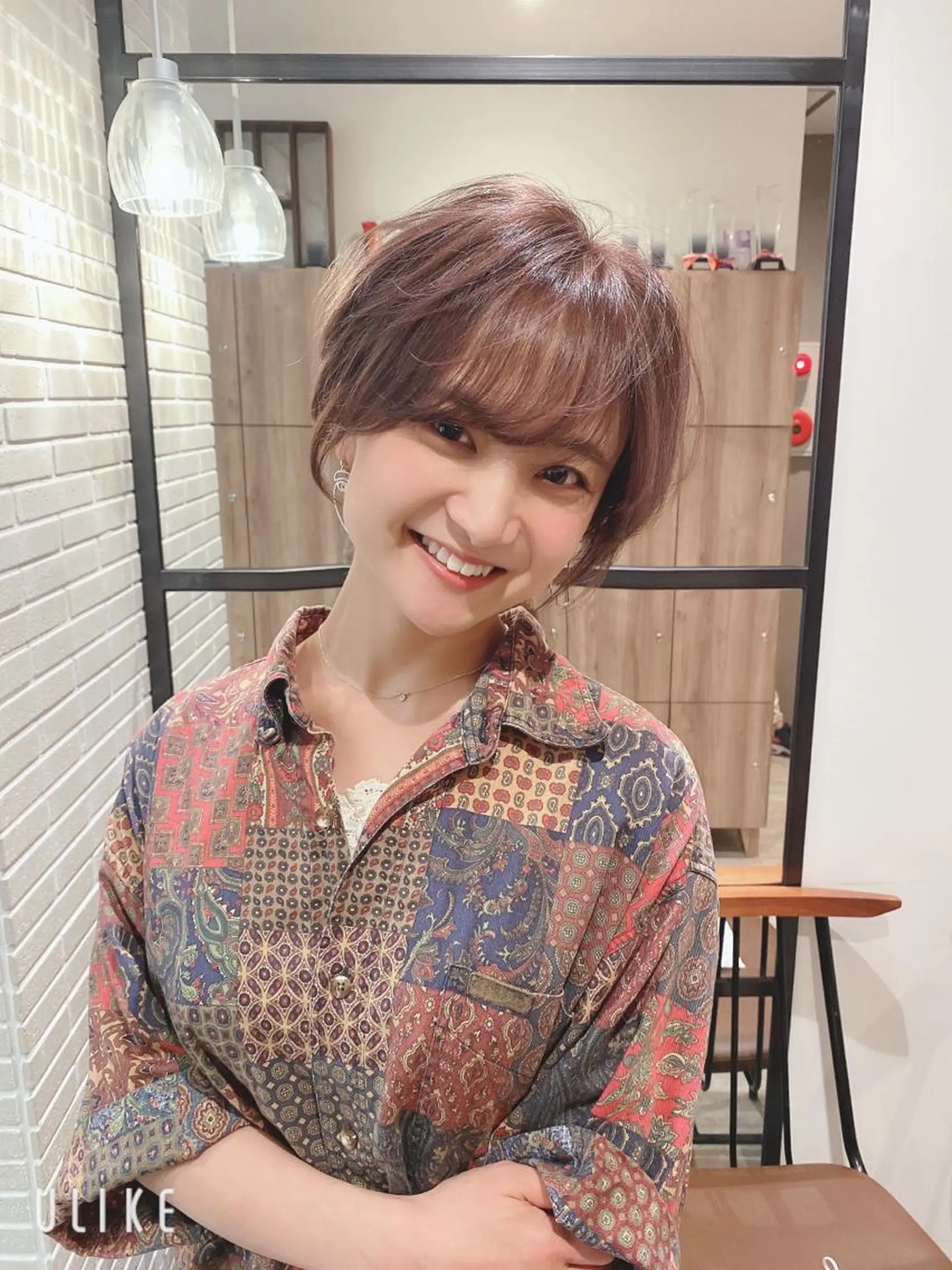 ショート 艶髪 森田/嵩士のヘアスタイル