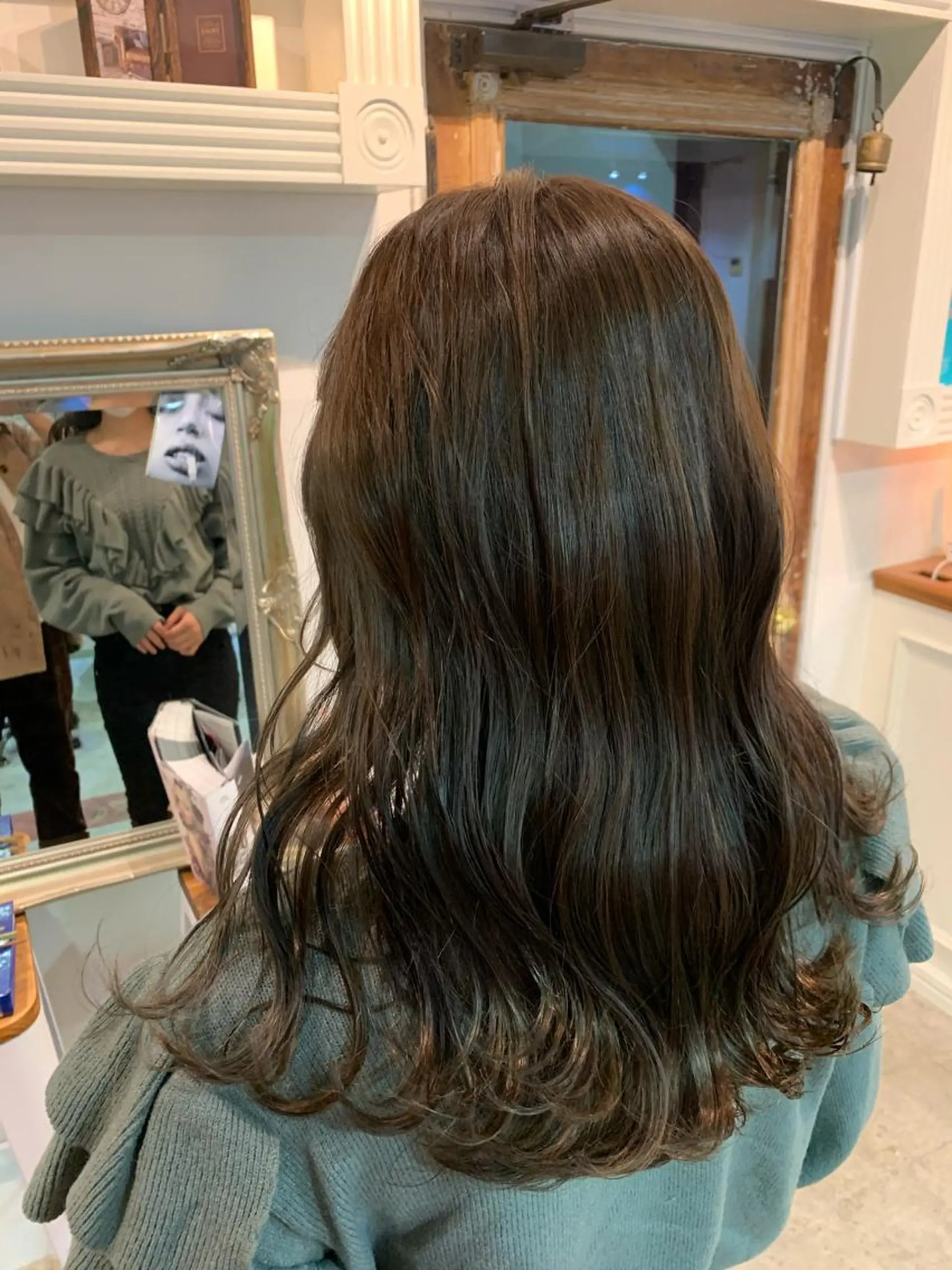 セミロング ハイライト ヘアカラー トリートメント ヘッドスパ ヘアセット 大宮/山口 竣也のヘアスタイル