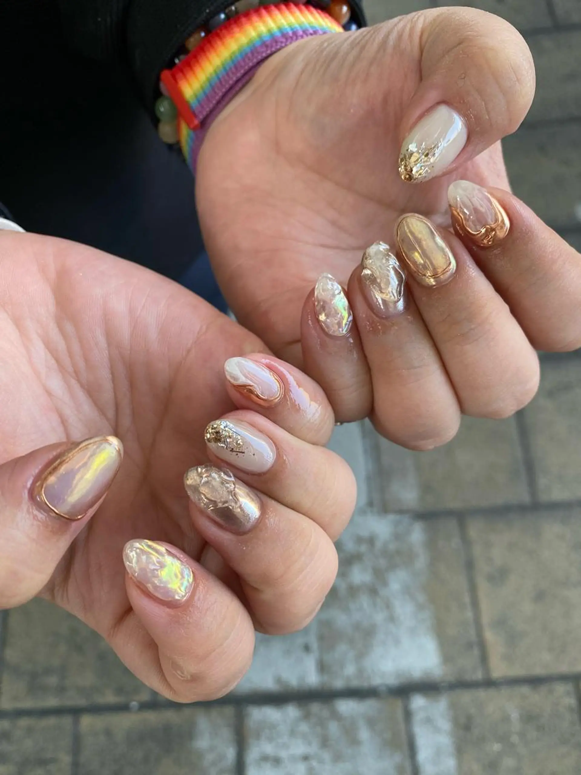 ネイル ハンドネイル nailsalon ∞ ﾐｶﾅﾙ ∞のネイルデザイン