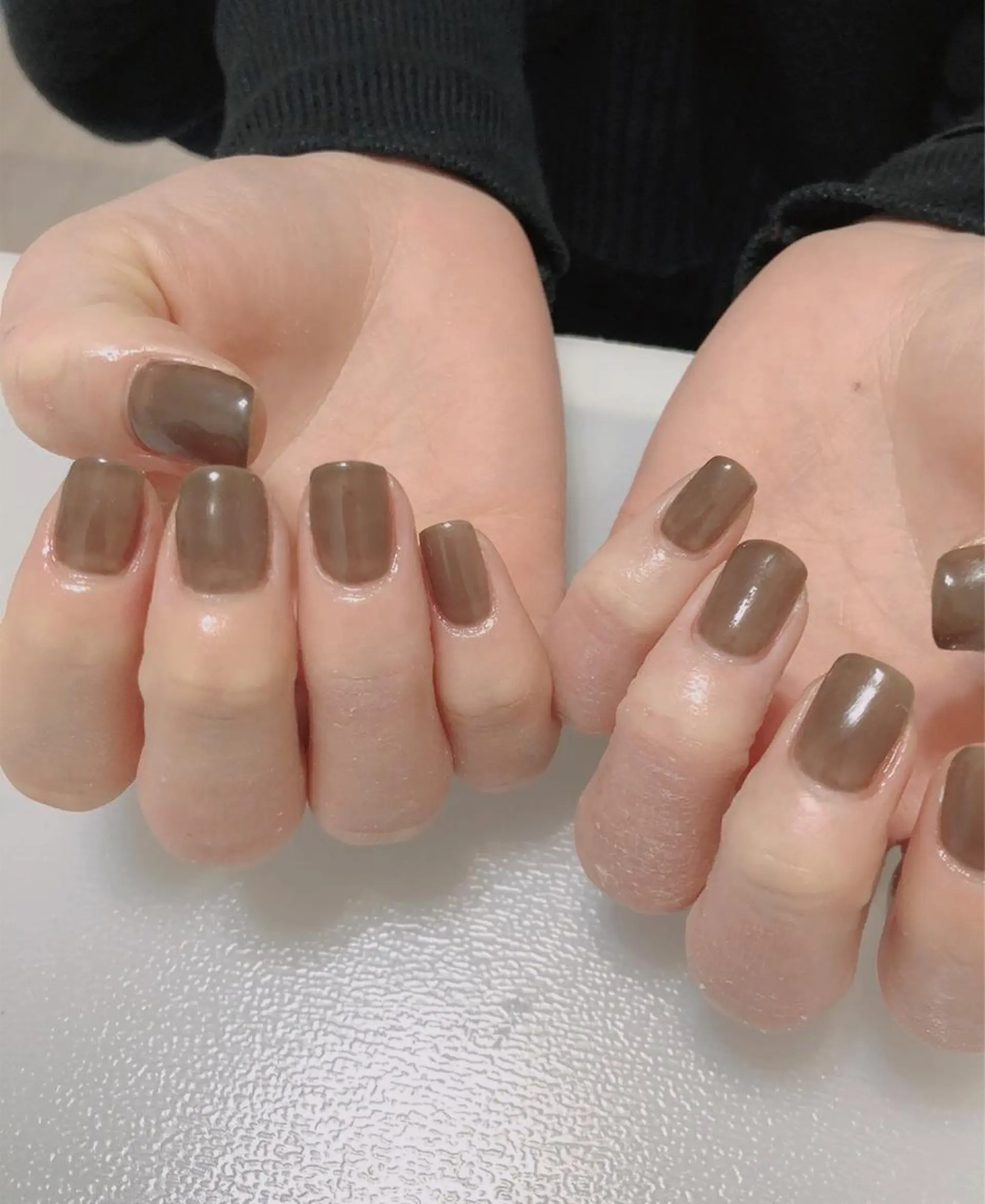 ネイル ワンカラーネイル ハンドネイル ere beauty nailのネイルデザイン
