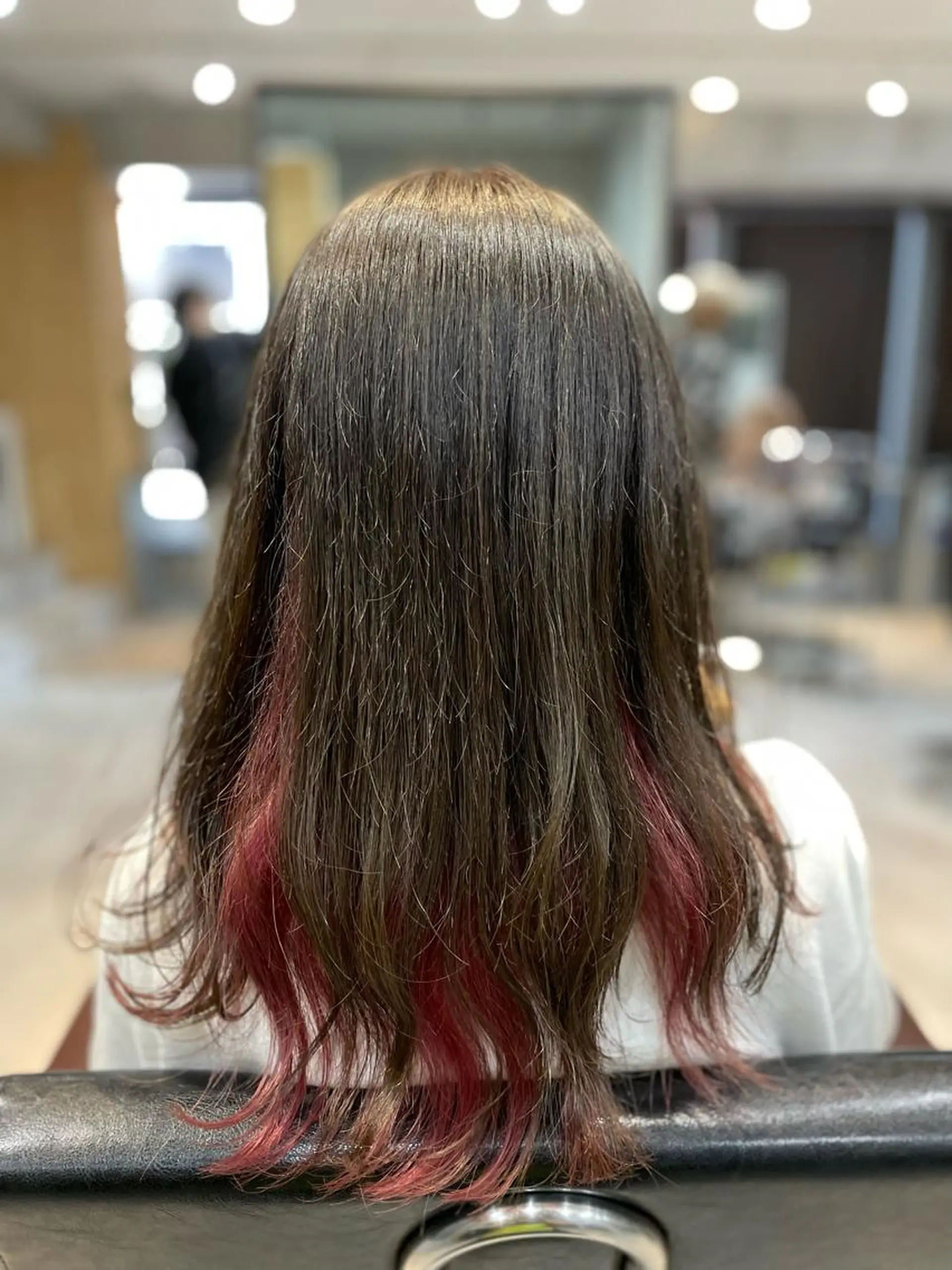 セミロング カラー インナーカラー カット ヘアカラー トリートメント 😎newi池袋😎 ミタショウタのヘアスタイル