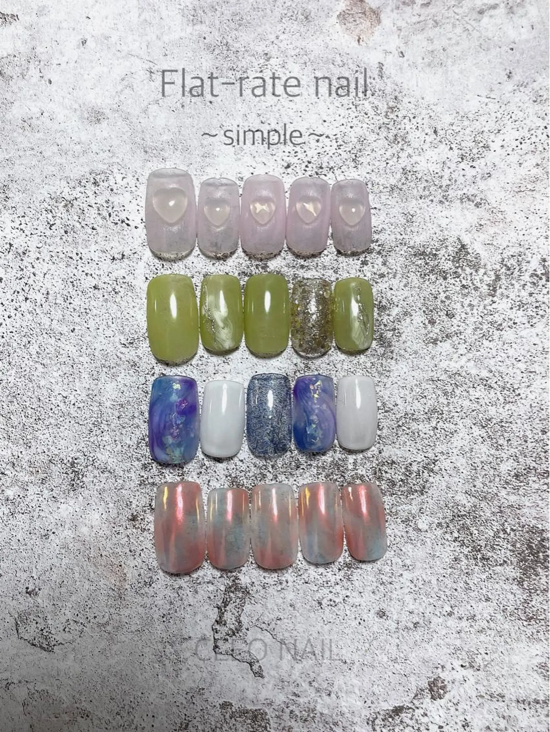 ネイル シンプルネイル 🩵 Shizuhoのネイルデザイン