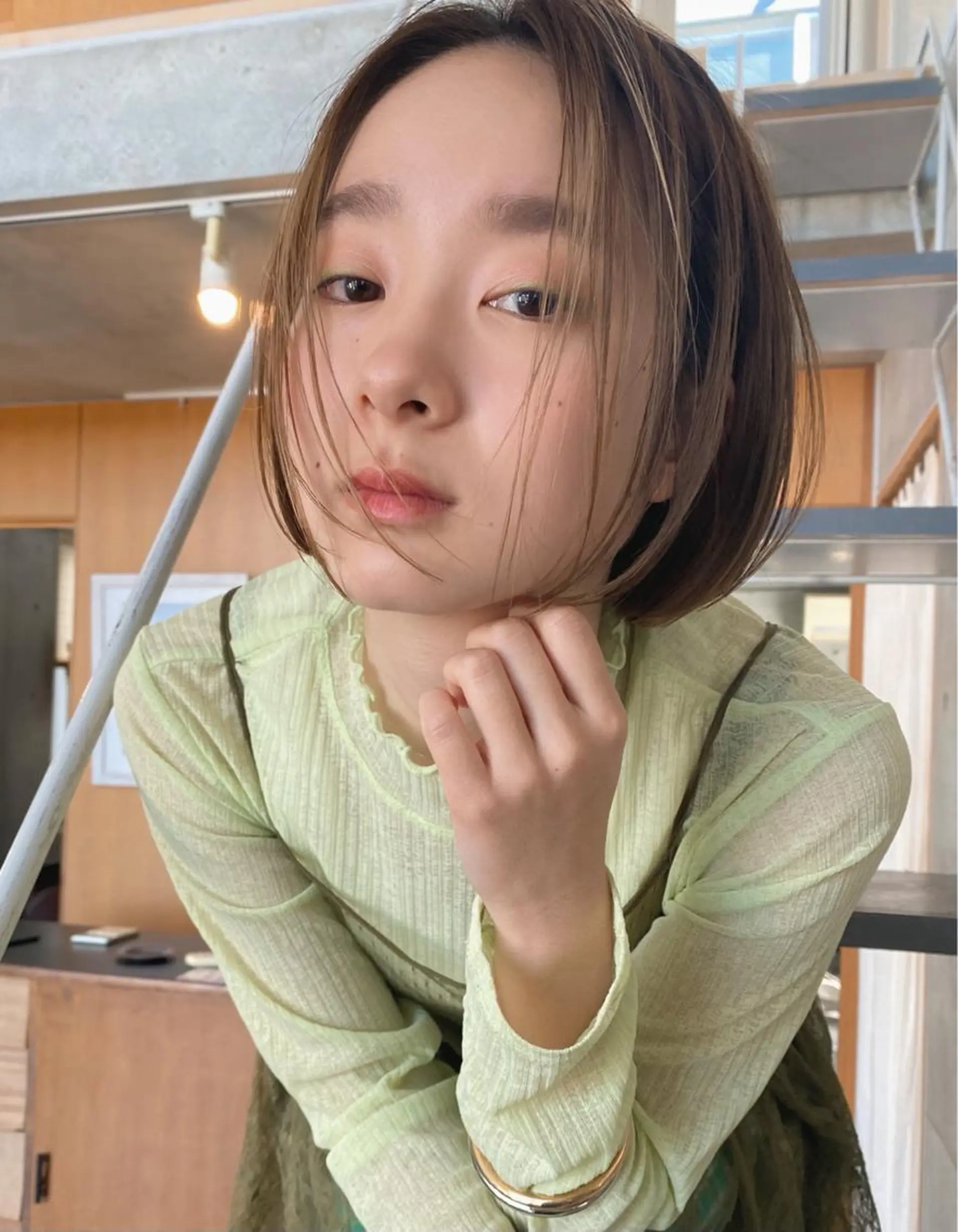 ショート カラー パーマ ヘアアレンジ メンズ キッズ ネイル マツエク・マツパ モリモト サナのヘアスタイル