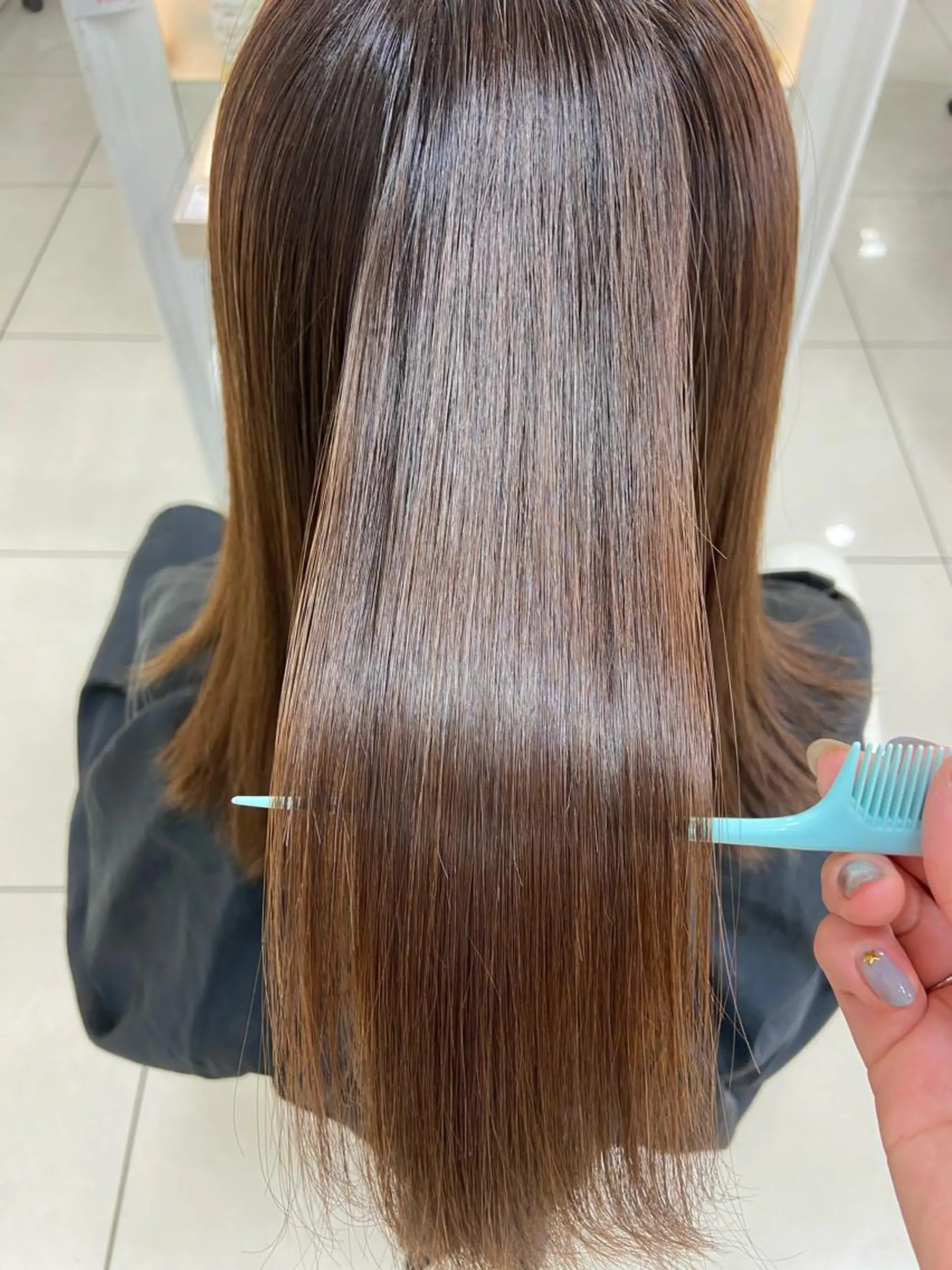 セミロング 🫧ふくだ りな 🕊のヘアスタイル