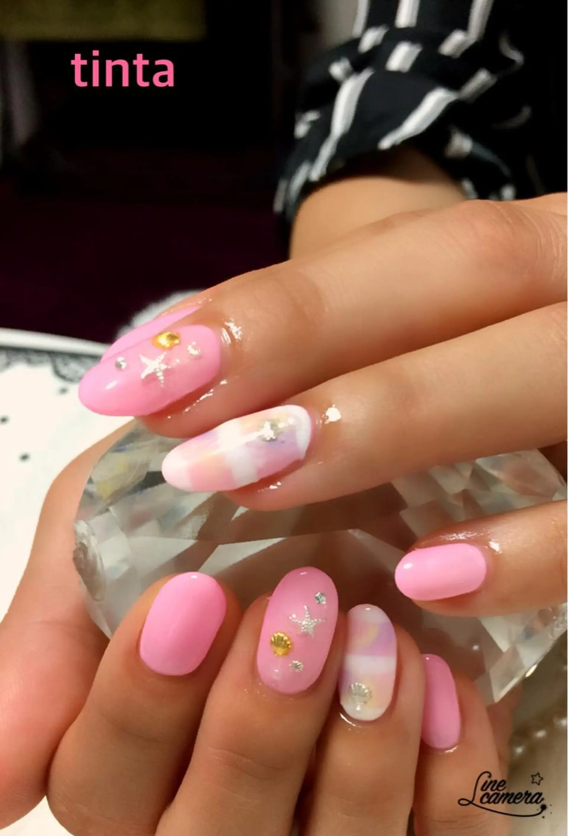 ネイル 夏ネイル ネイルサロン ティンタ所属・馬場 典子のネイルデザイン