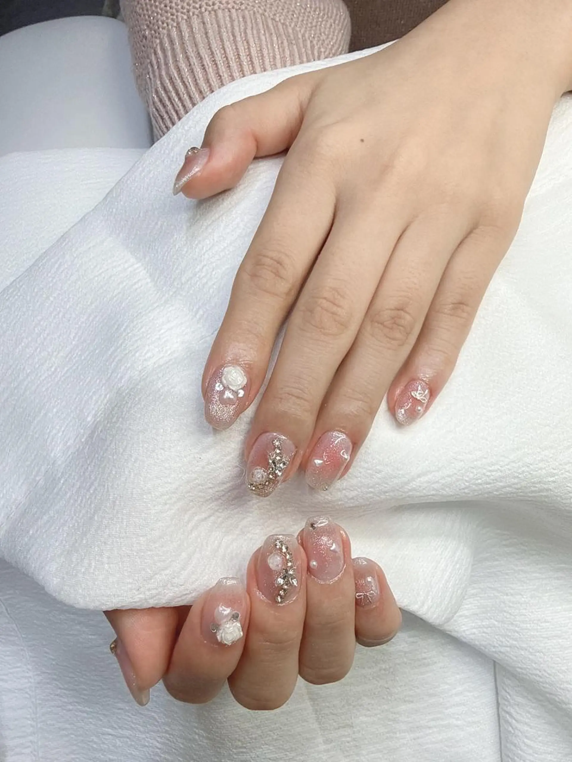 ネイル ハンドネイル ハンドケア Ecrin nail ✨Yukiのネイルデザイン