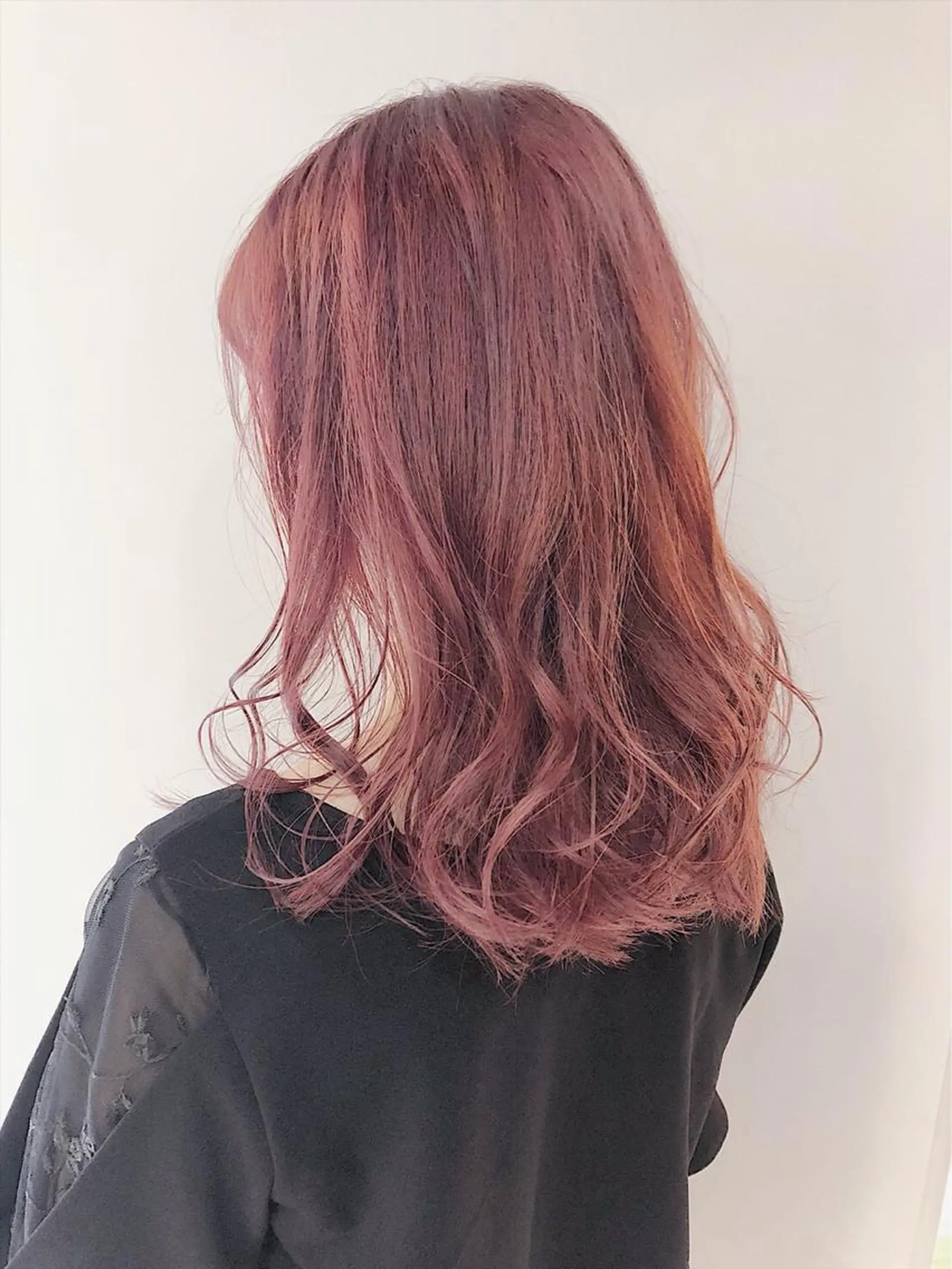 セミロング カラー パーマ ヘアカラー 🤍FUKUMURA 🤍のヘアスタイル