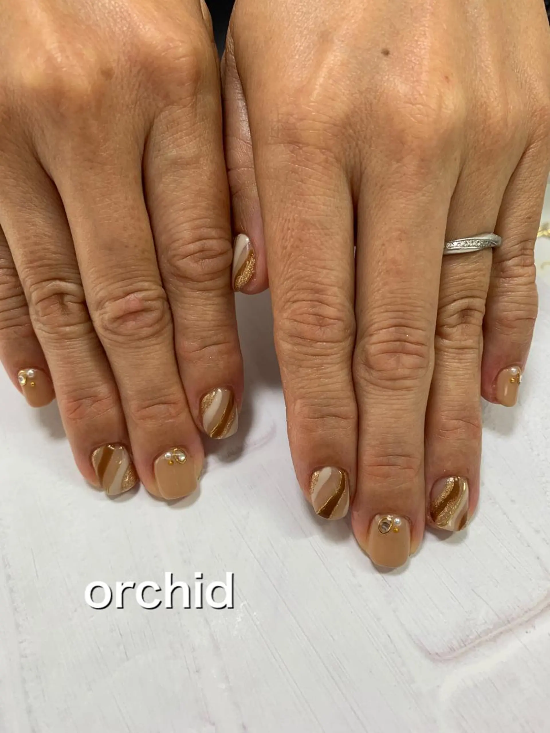 ネイル orchid ♡オーキッドのネイルデザイン