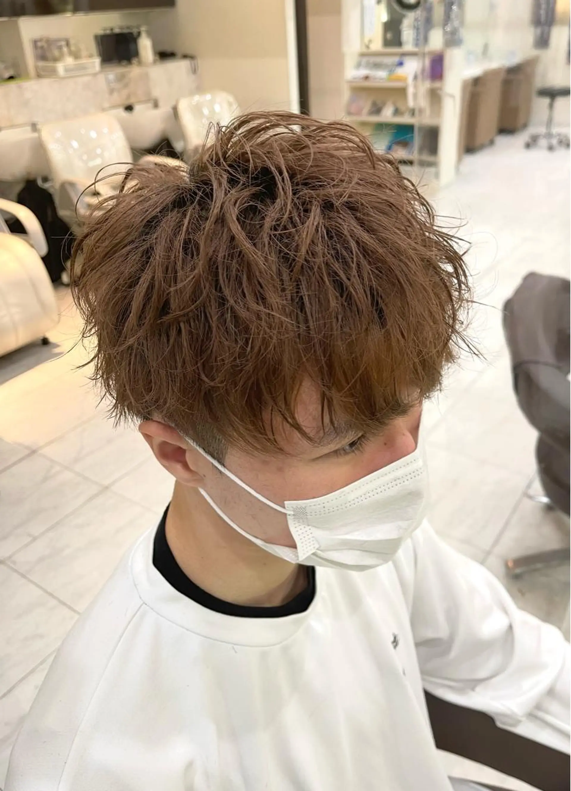 ショート メンズ カット ヘアカラー トリートメント 🌻メンズカット 落合諒🌻のヘアスタイル