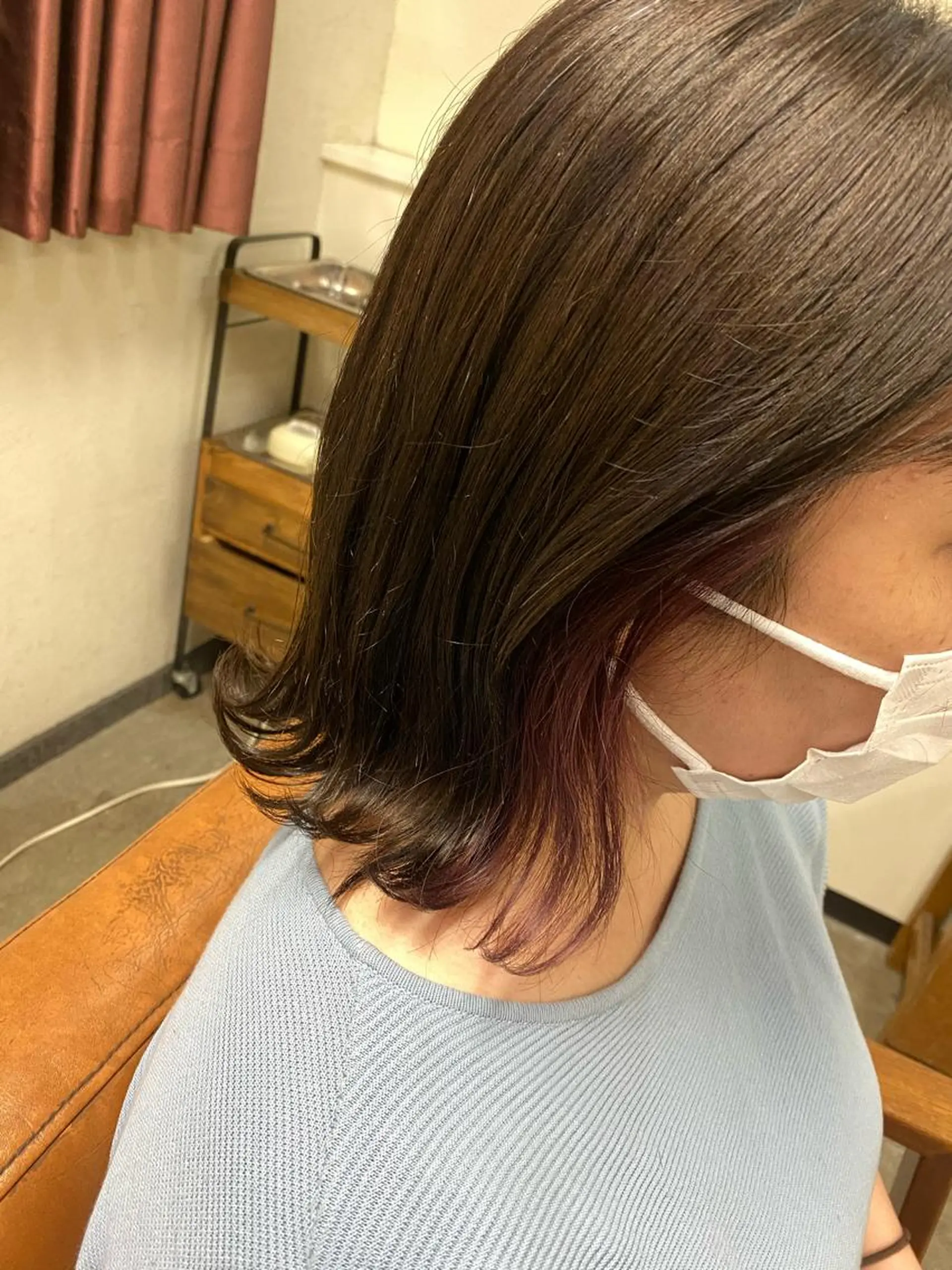 ミディアム カラー 心斎橋美容室 ARCHEあやかのヘアスタイル