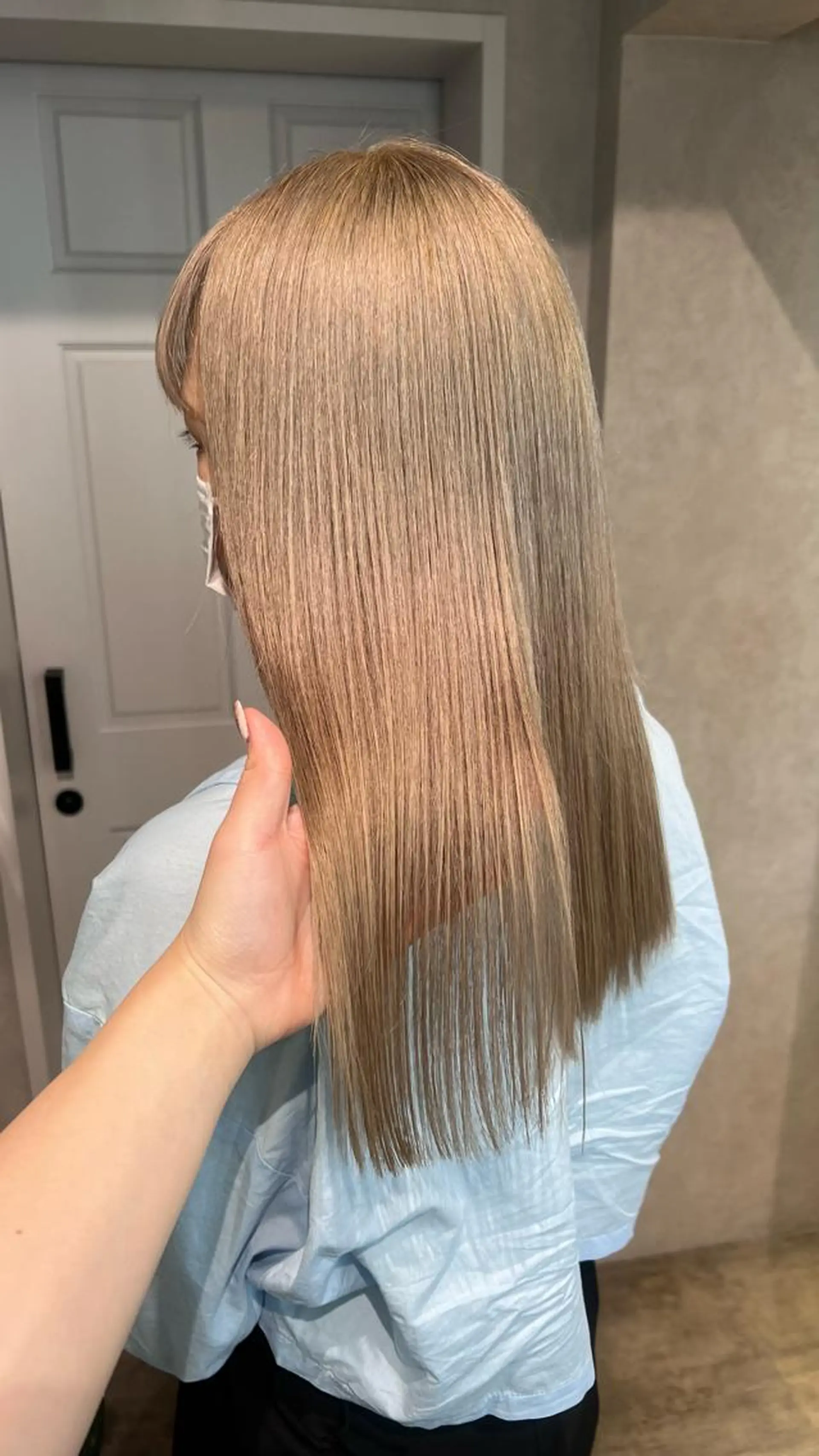 セミロング カラー サトウミノリ韓国ヘア 韓国メンズヘアのヘアスタイル