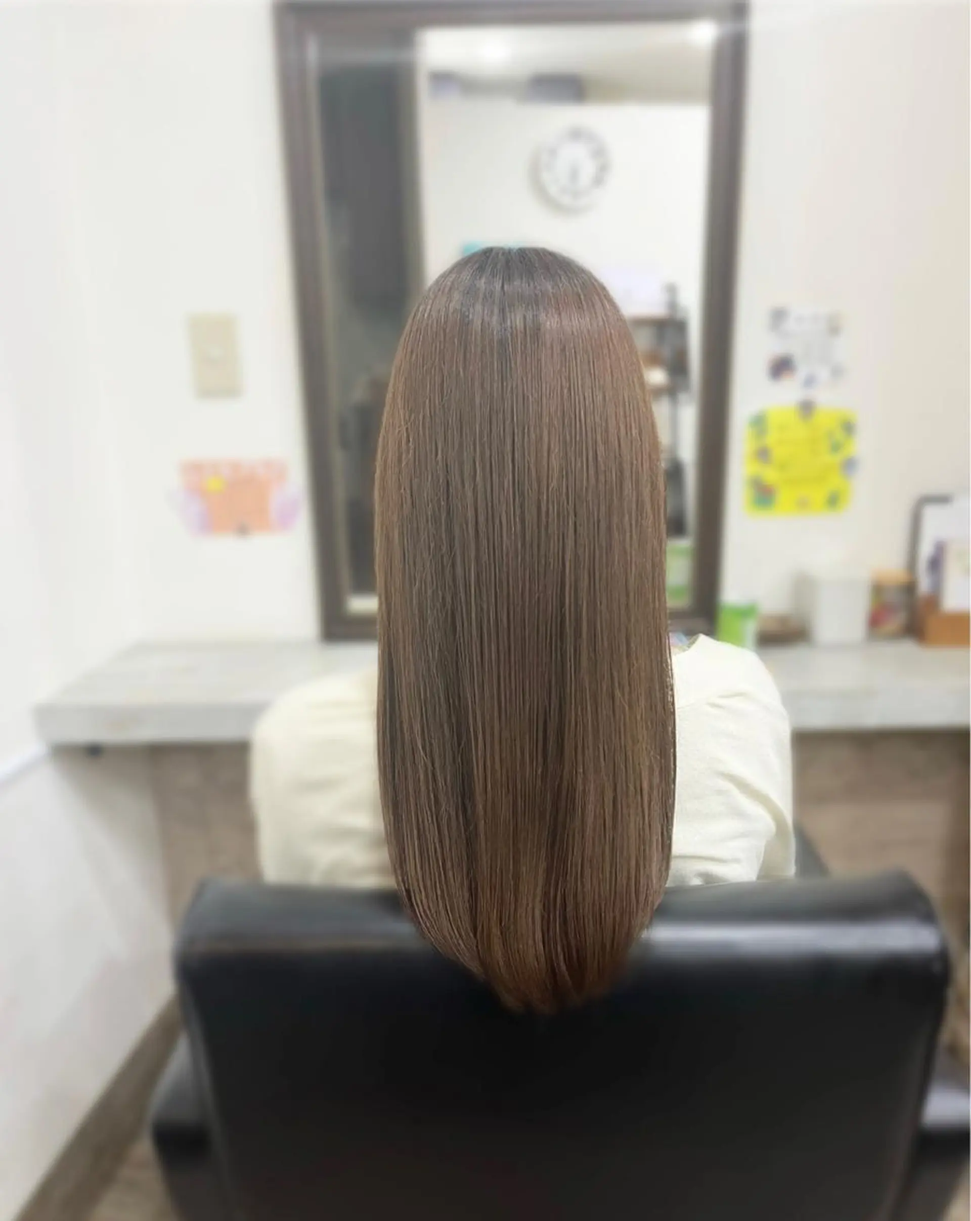ロング 薮内 香保里のヘアスタイル