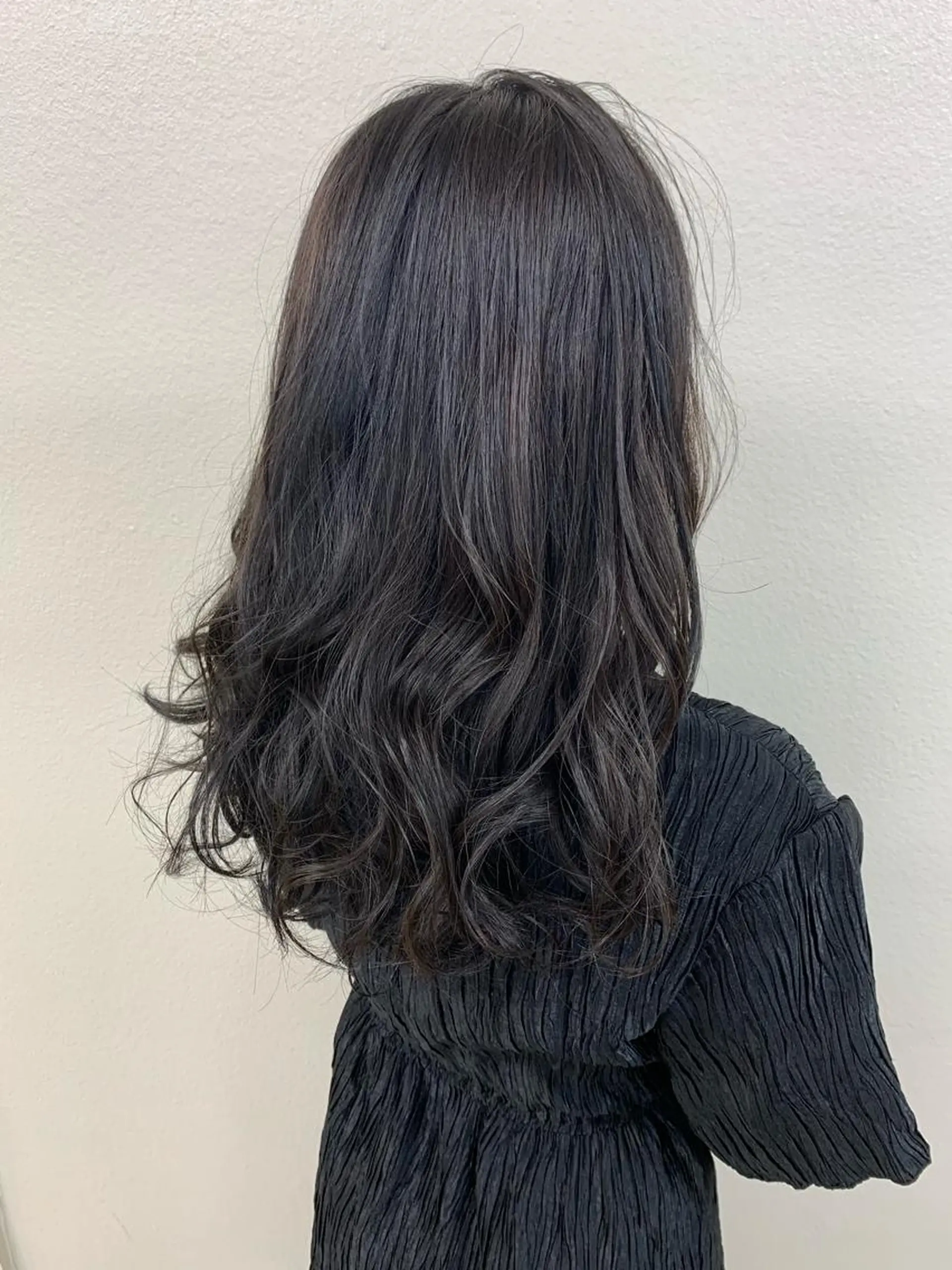 セミロング カラー ⛄️冬の透明感 カラー⛄️大西のヘアスタイル