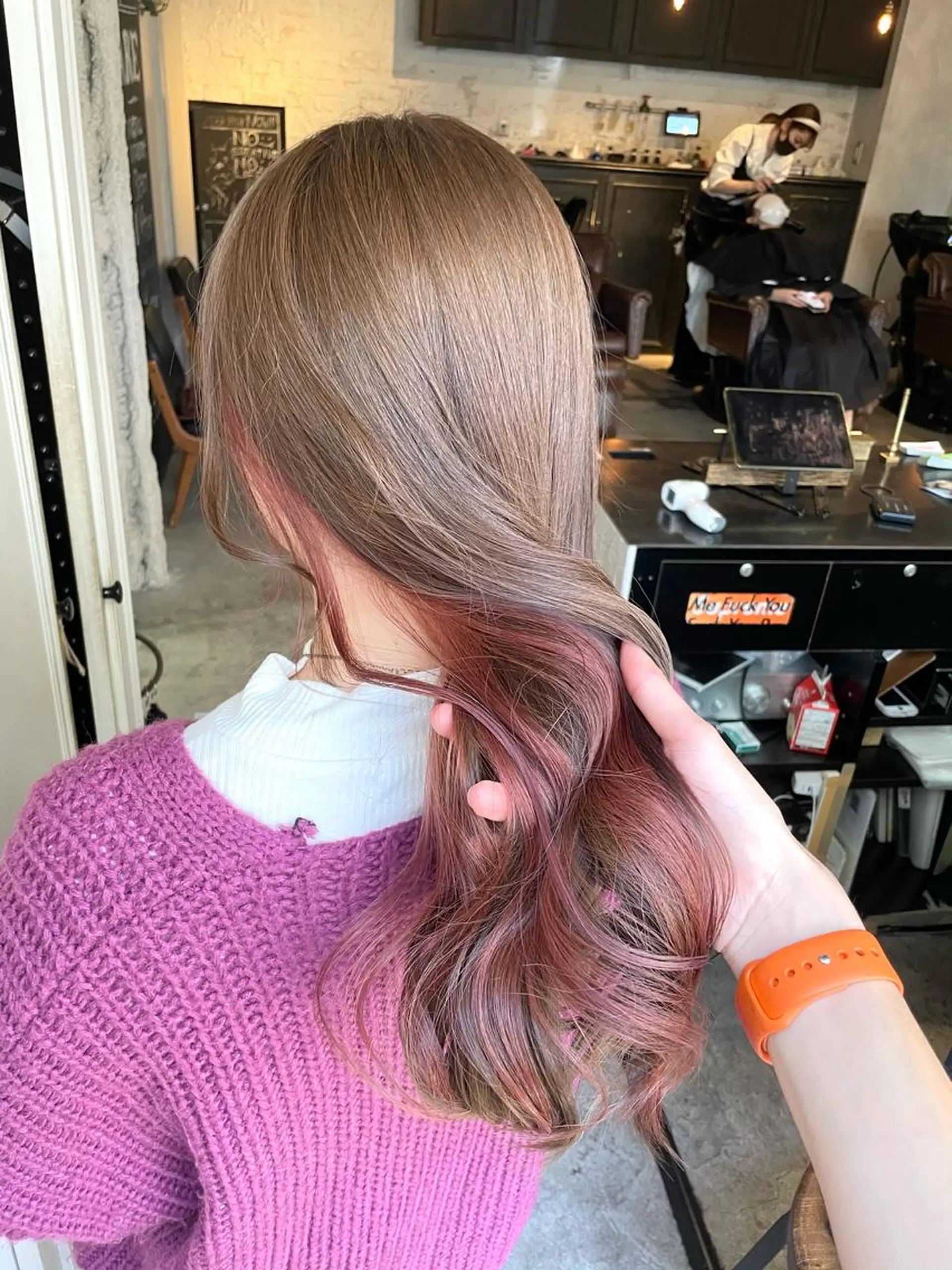 ロング シンカ 表参道のヘアスタイル