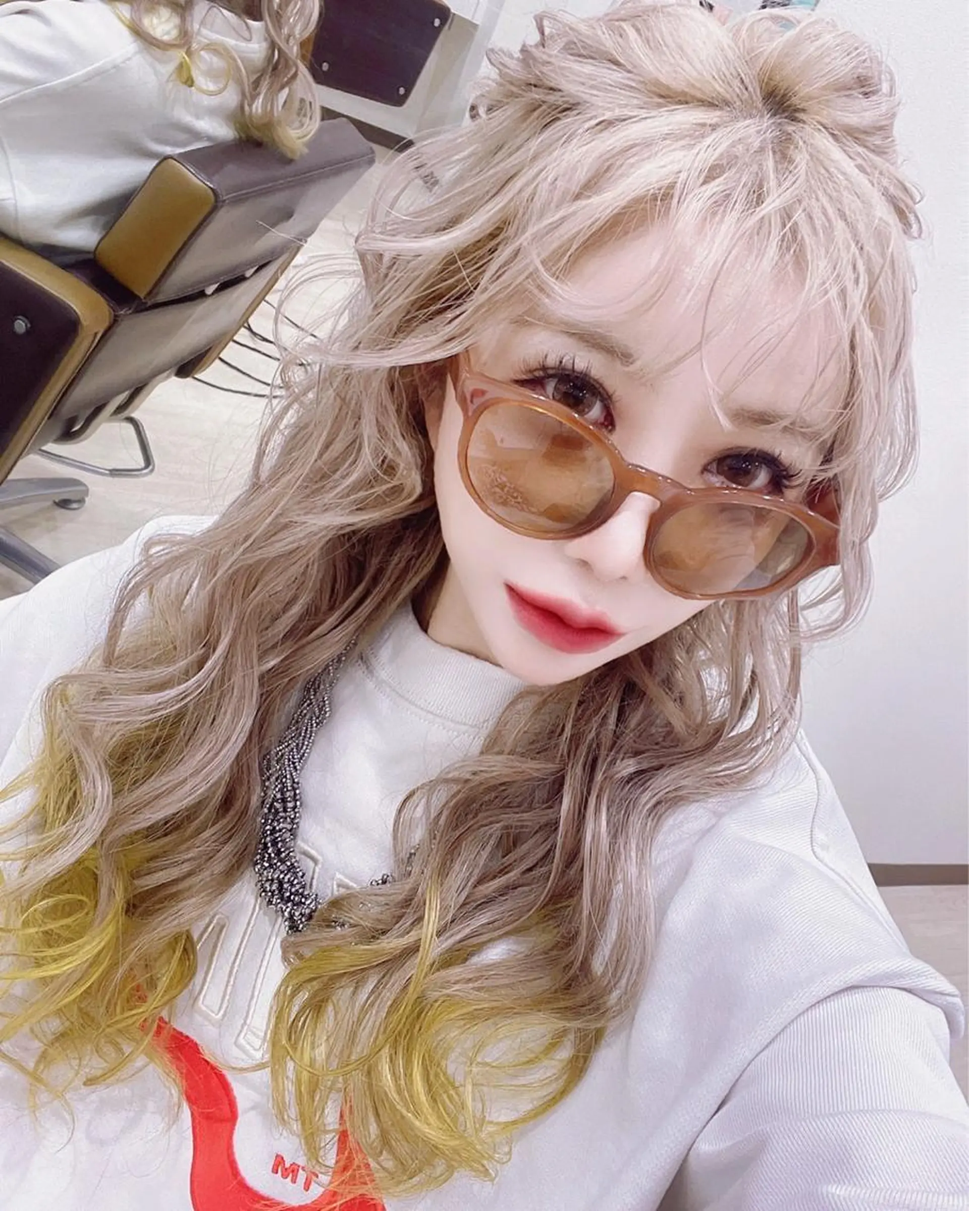 ロング カラー カット エクステ シシド ユウスケ Aceのヘアスタイル