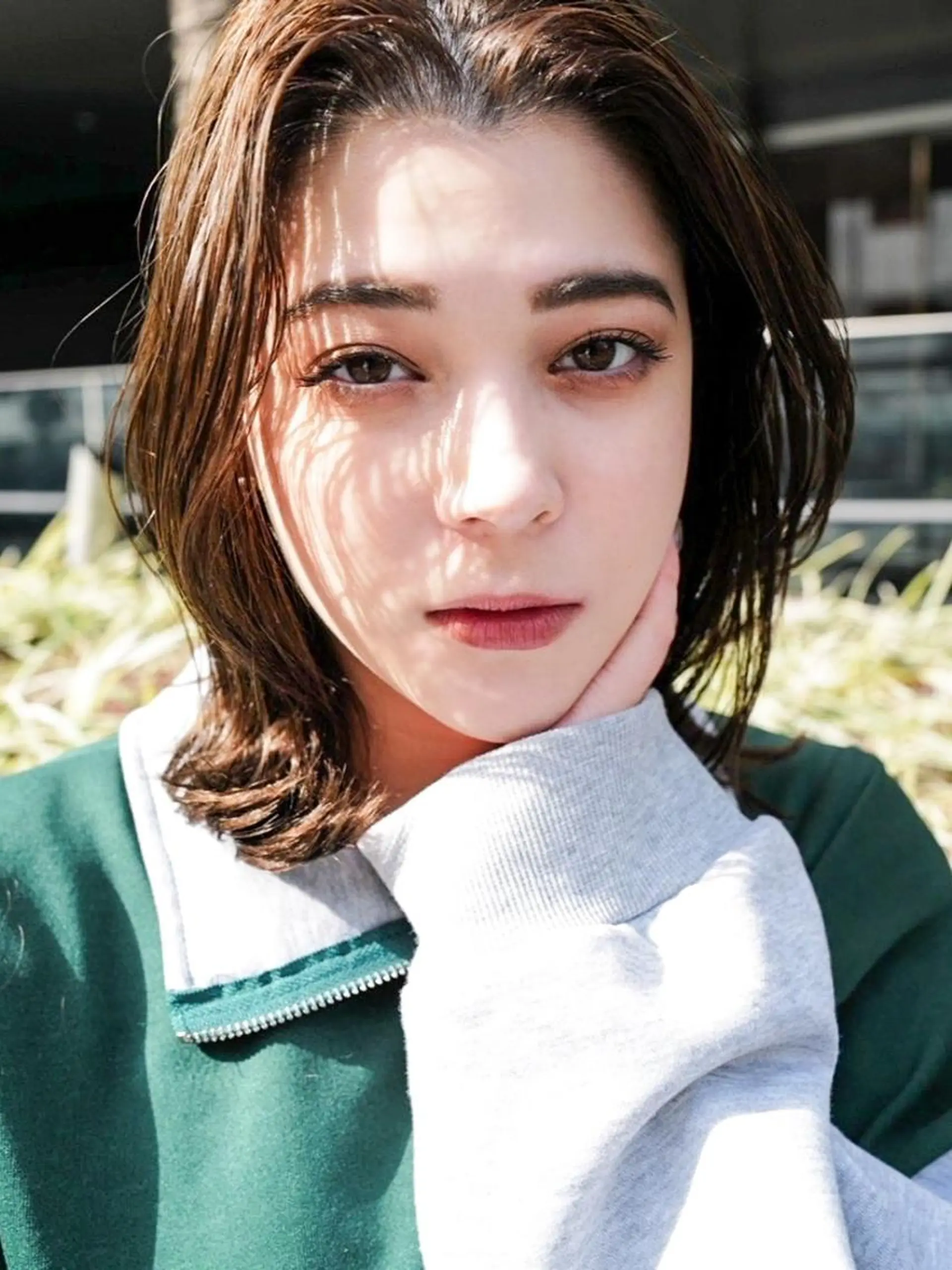 セミロング カラー パーマ ヘアアレンジ 髪質改善透明感カラー /SHOGO☀️のヘアスタイル