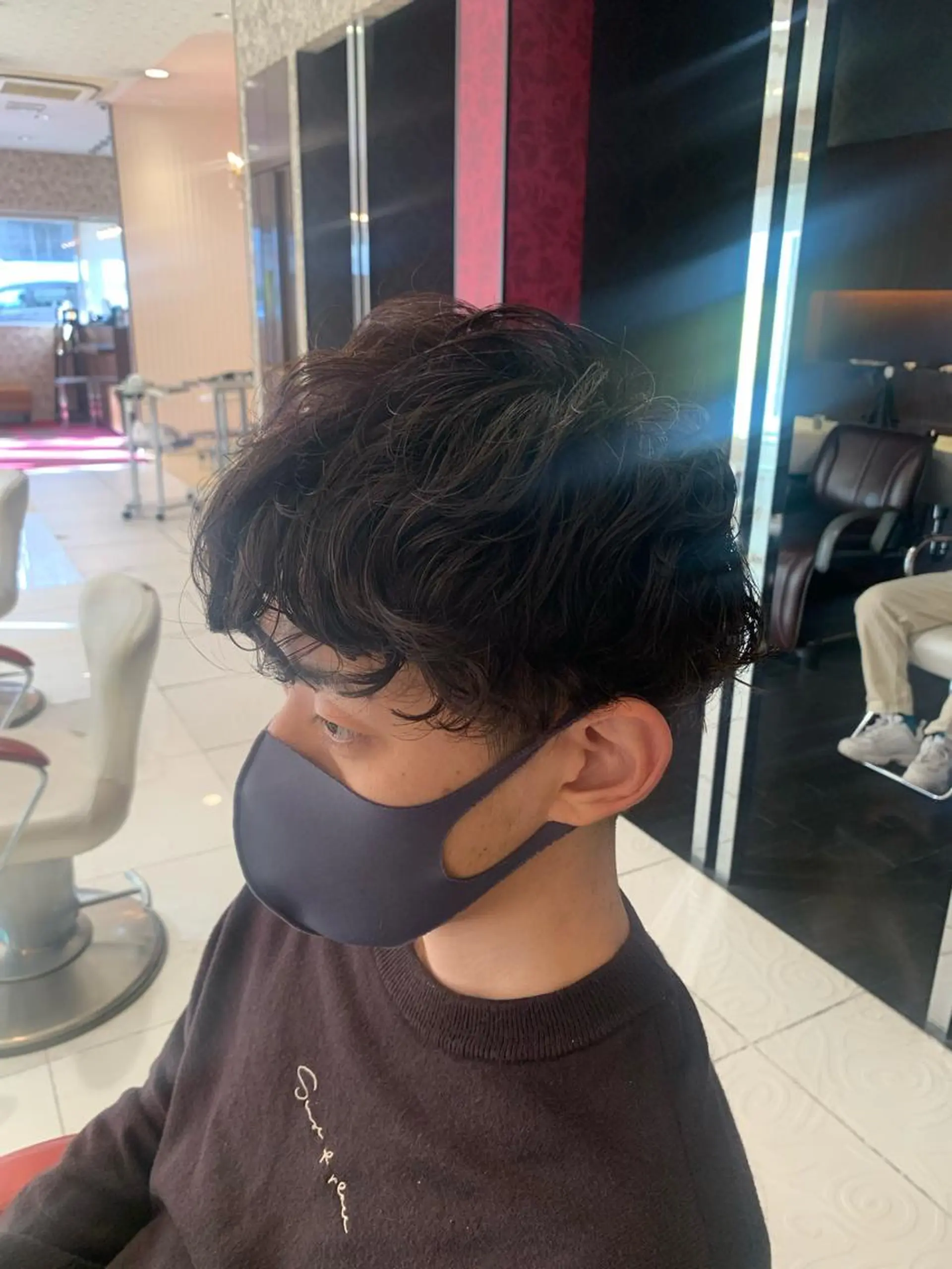 パーマ カット パーマ 恒川 ひなたのヘアスタイル