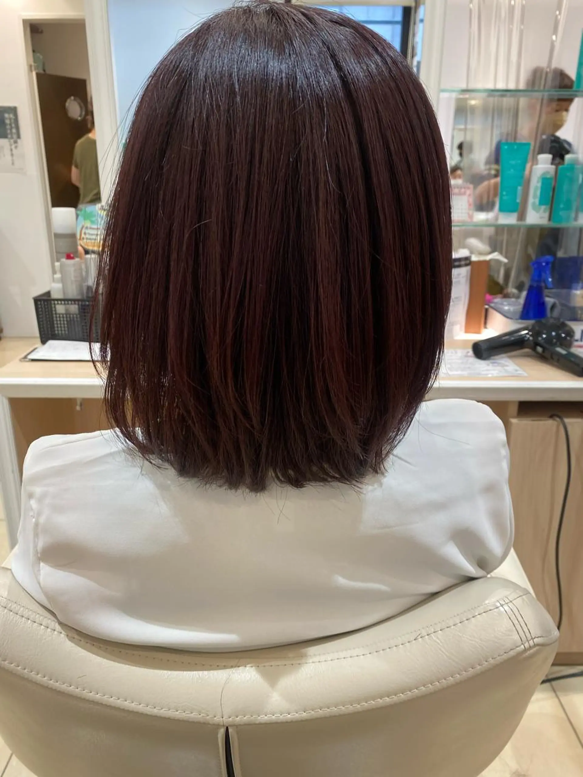 ミディアム カラー 🩵波巻き/ツイスパ HARU💎のヘアスタイル