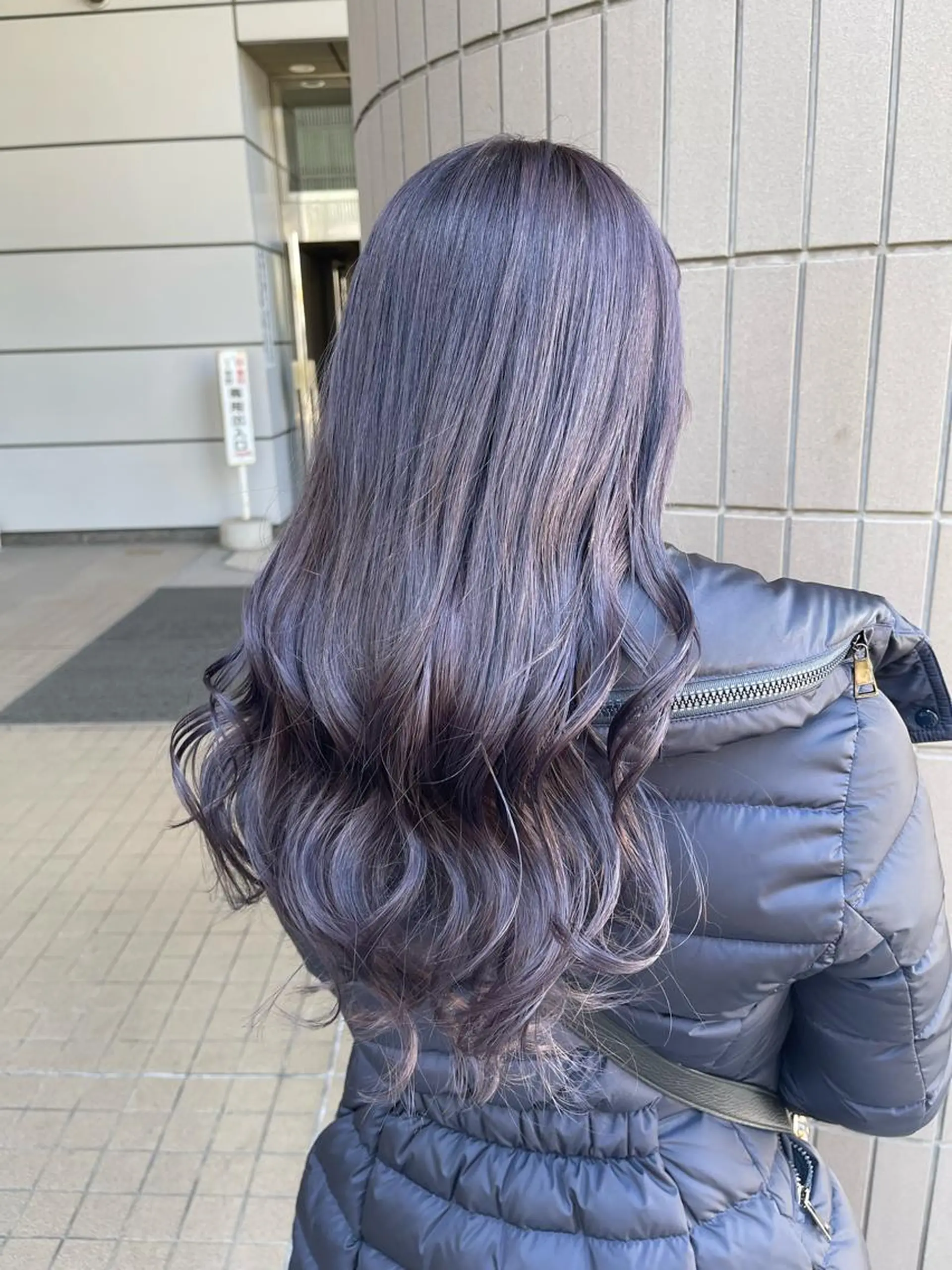 ロング カラー カット ヘアカラー トリートメント Zina天王寺 CHIAKIのヘアスタイル