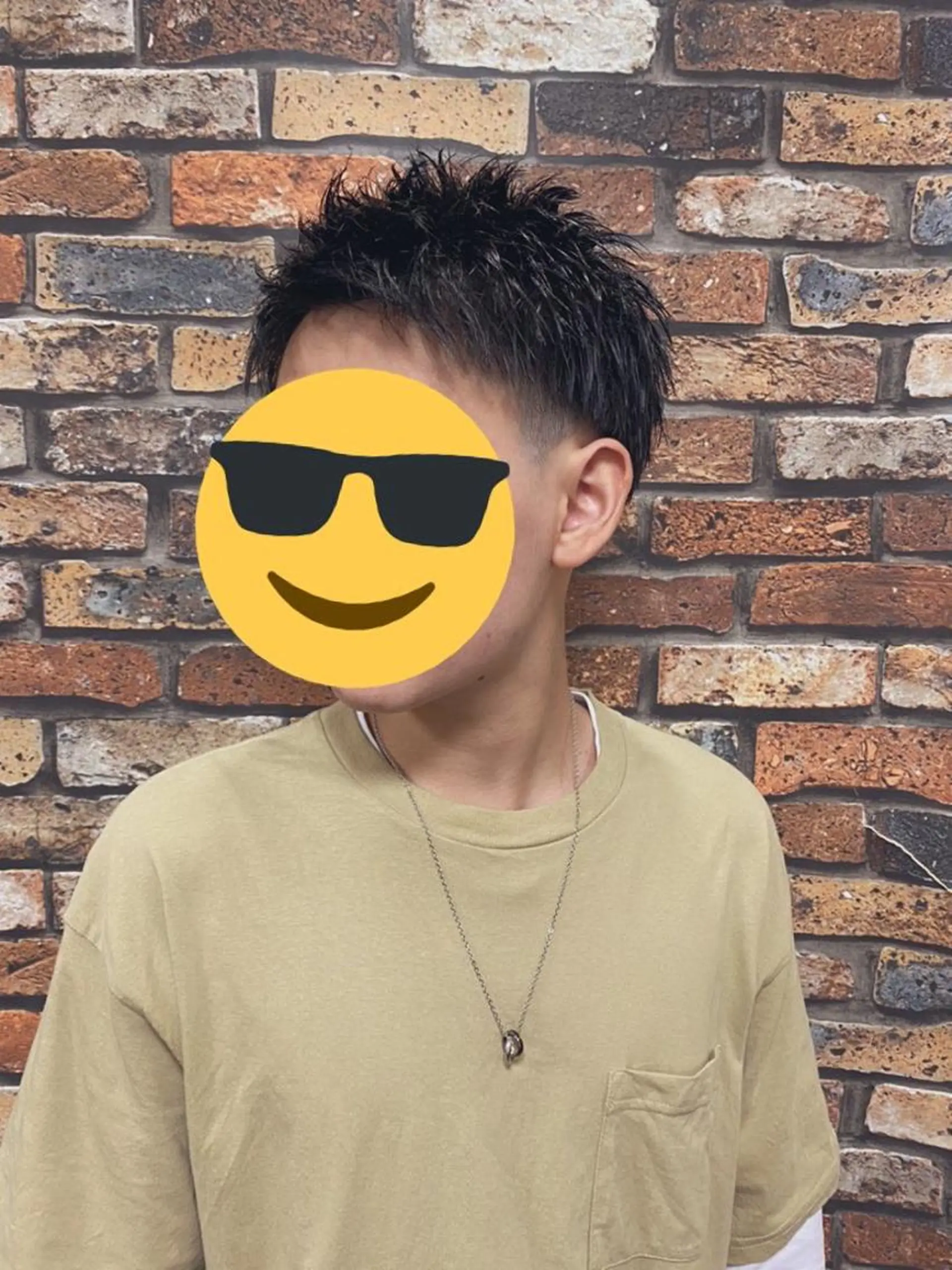 ショート メンズ タカハシ タクミのヘアスタイル