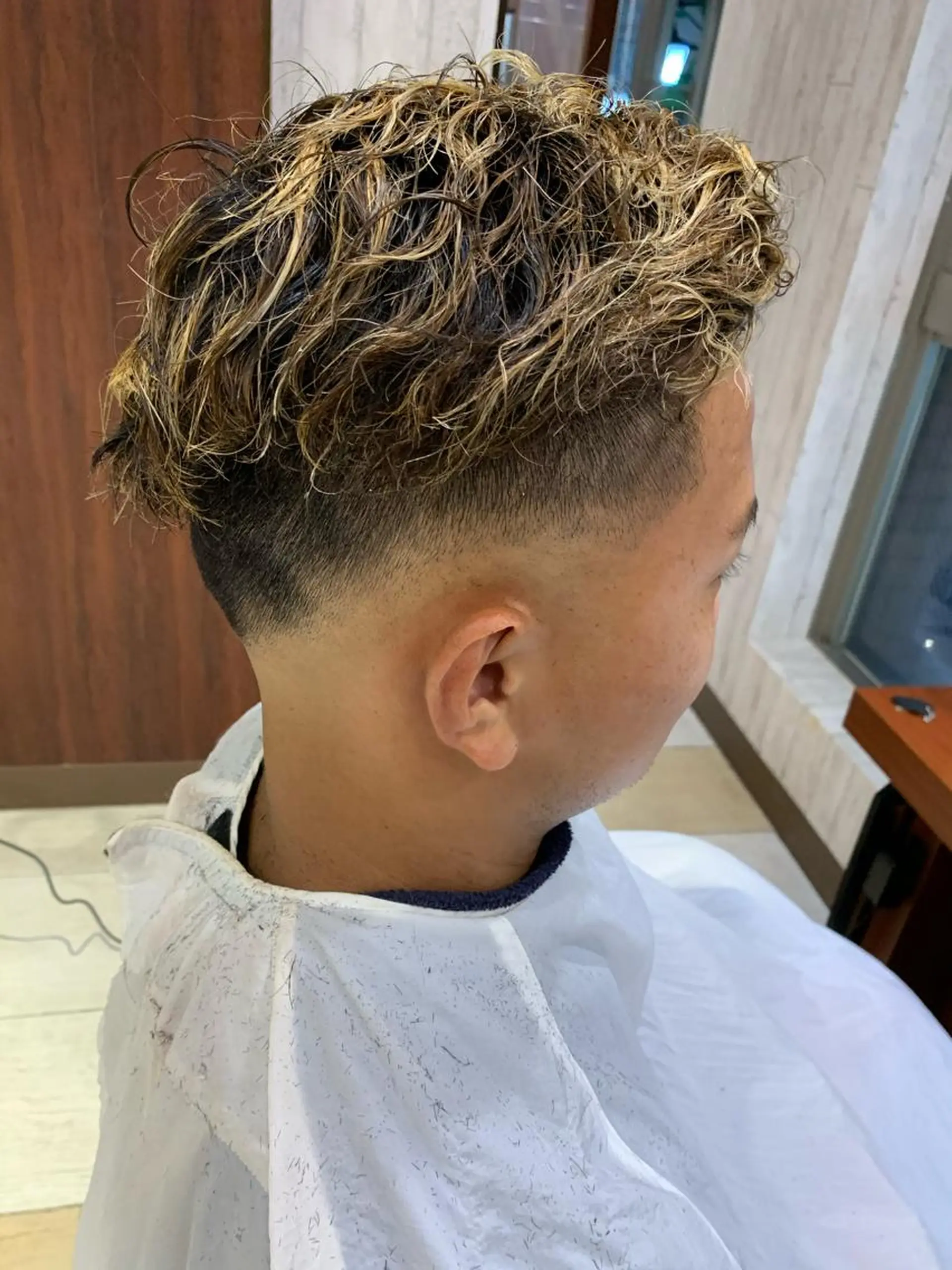 ショート メンズ HAIR＆MAKE EARTH 大井町店所属・髪質改善ストレート ツイスパ後藤瑠輝のヘアスタイル