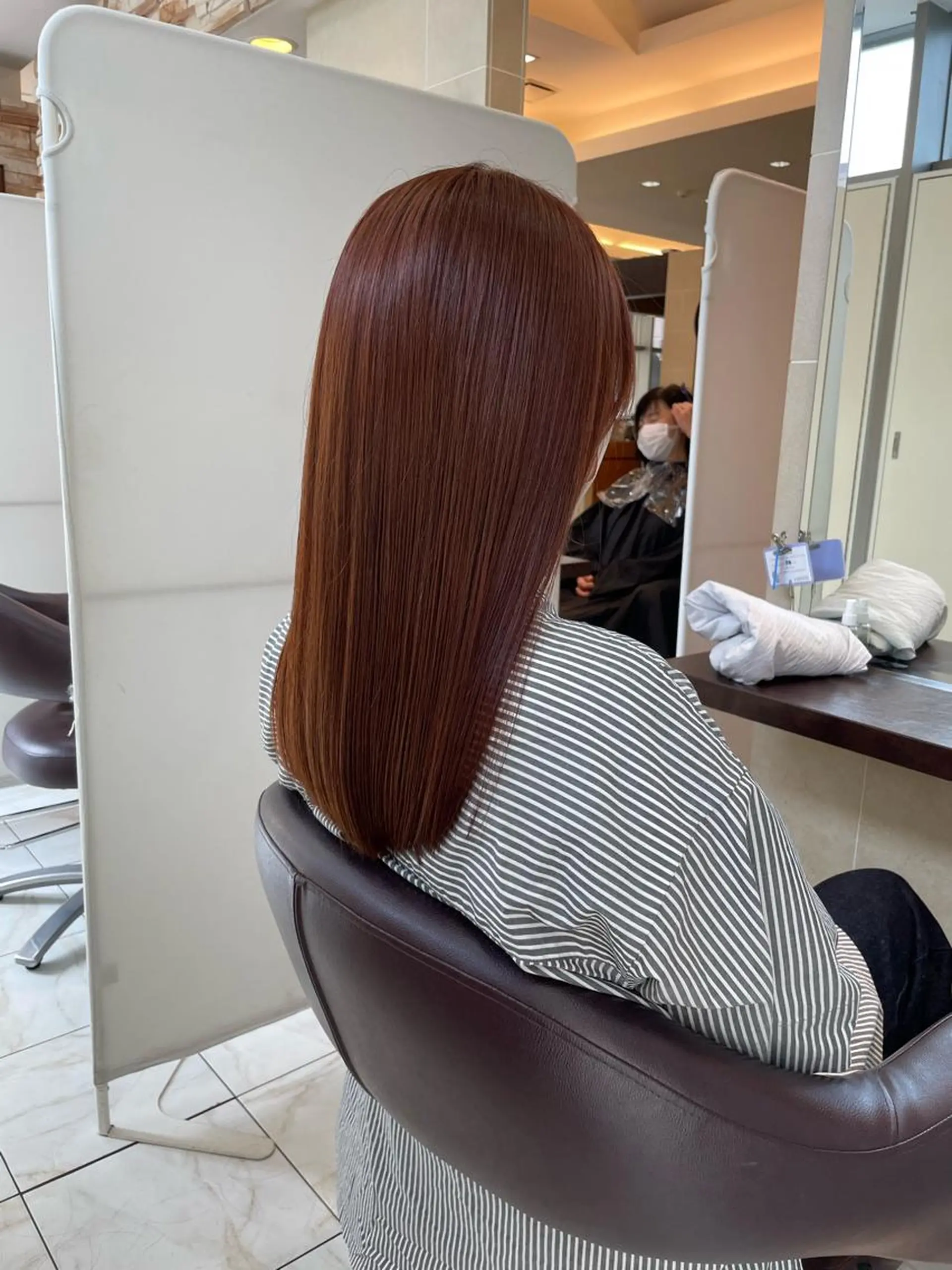 ロング カット ヘアカラー トリートメント ⭐️透け感カラー /齊藤容史⭐️のヘアスタイル