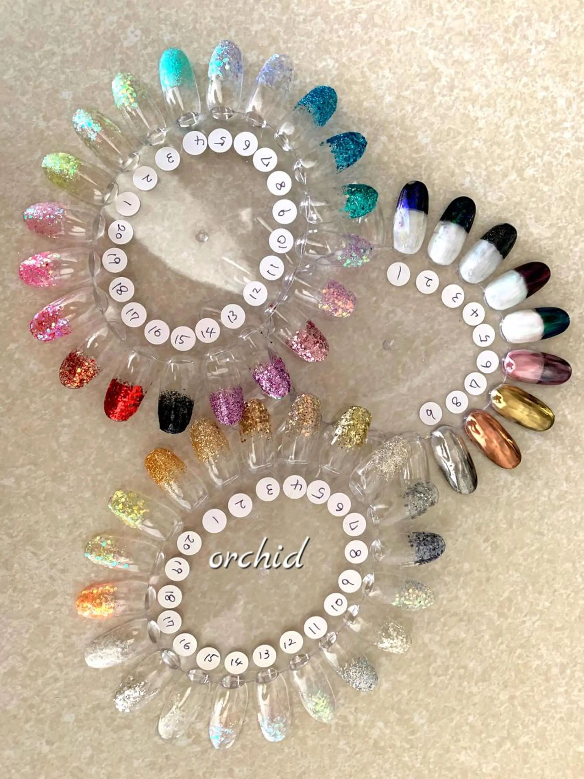 ネイル orchid ♡オーキッドのネイルデザイン