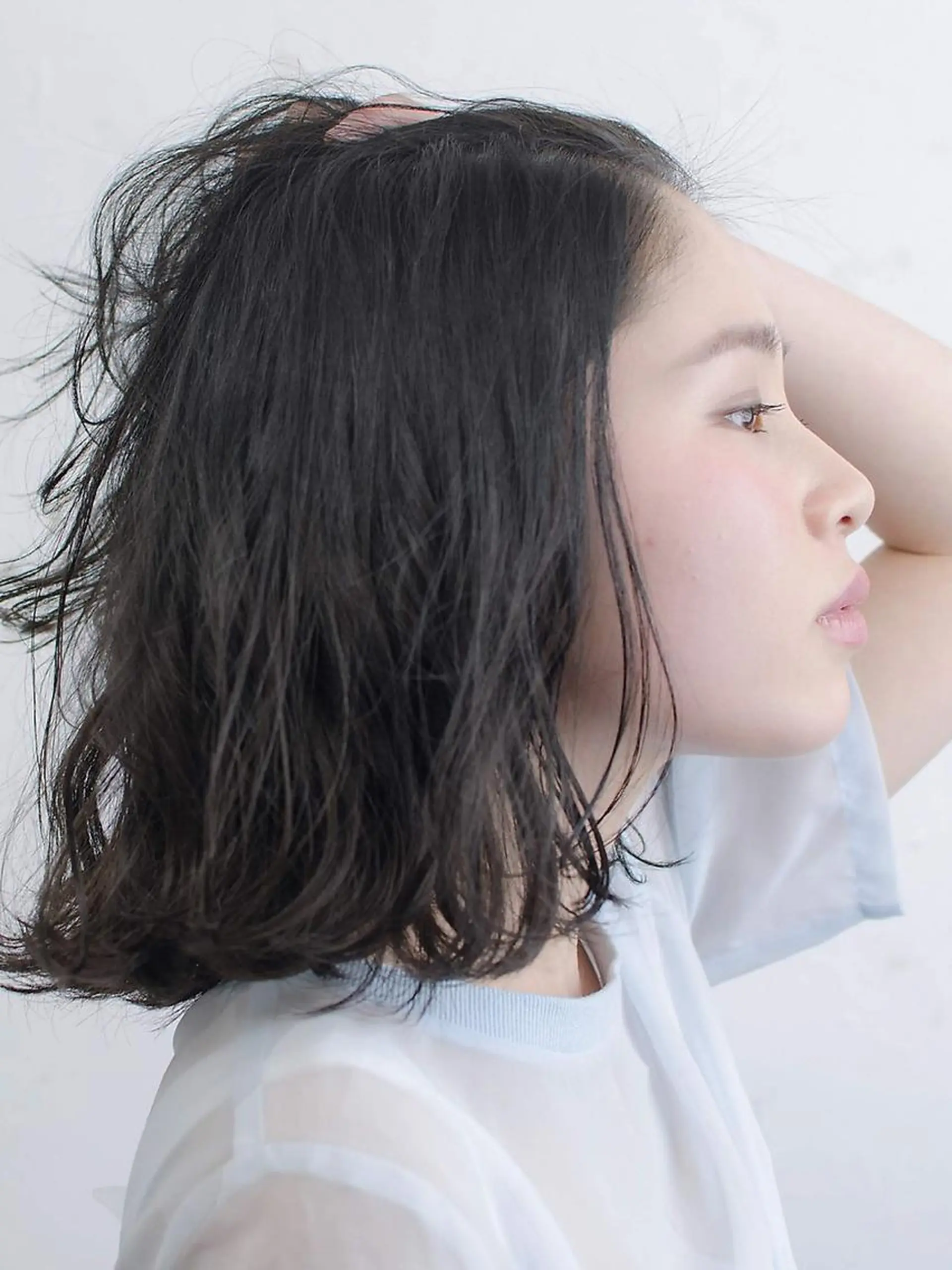 ミディアム カット 髪質改善✨透明感 Kaoriのヘアスタイル