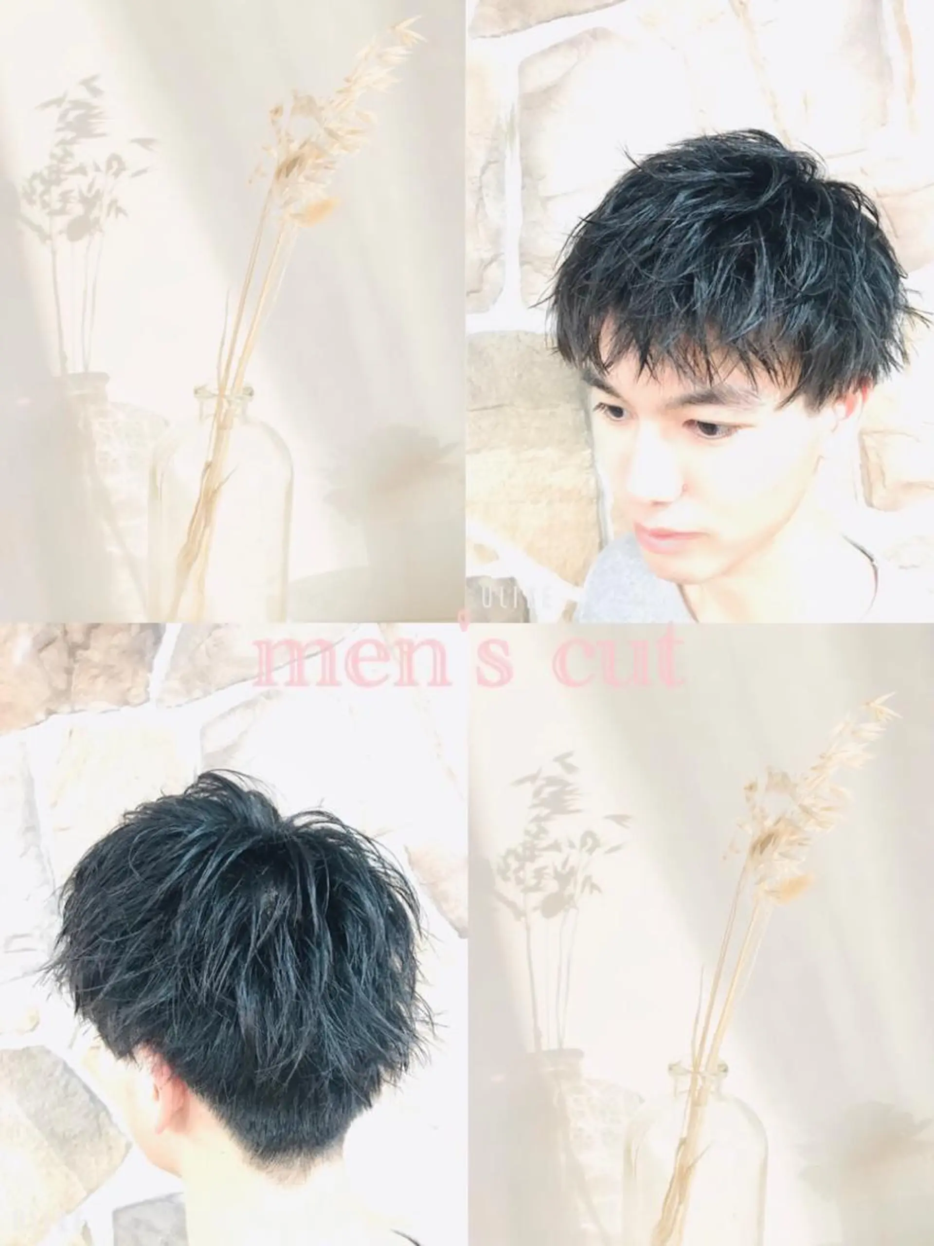 ショート メンズ カット ヲタク美容師 店長　上原のヘアスタイル