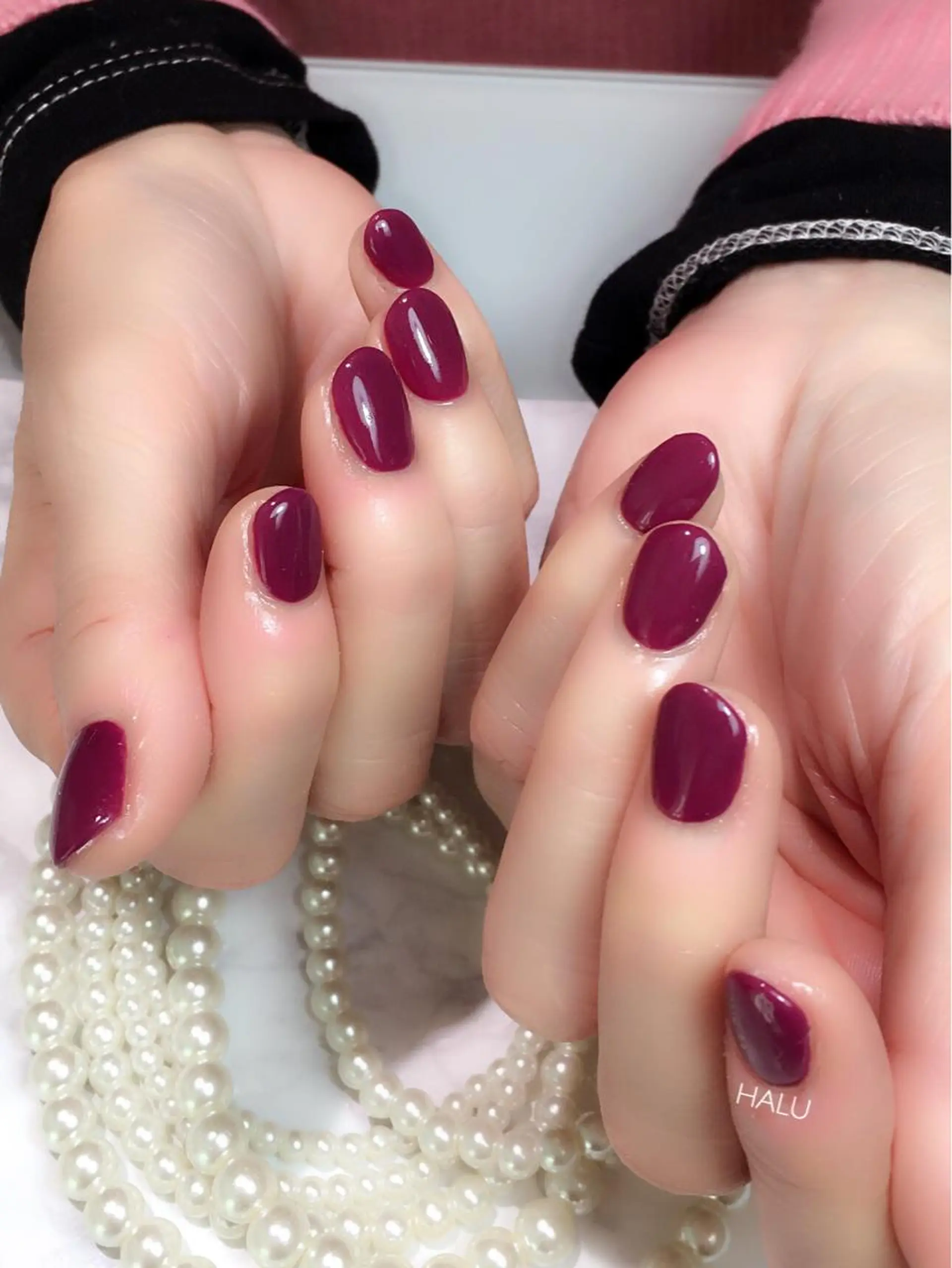 ネイル シンプルネイル HALU ハルのネイルデザイン