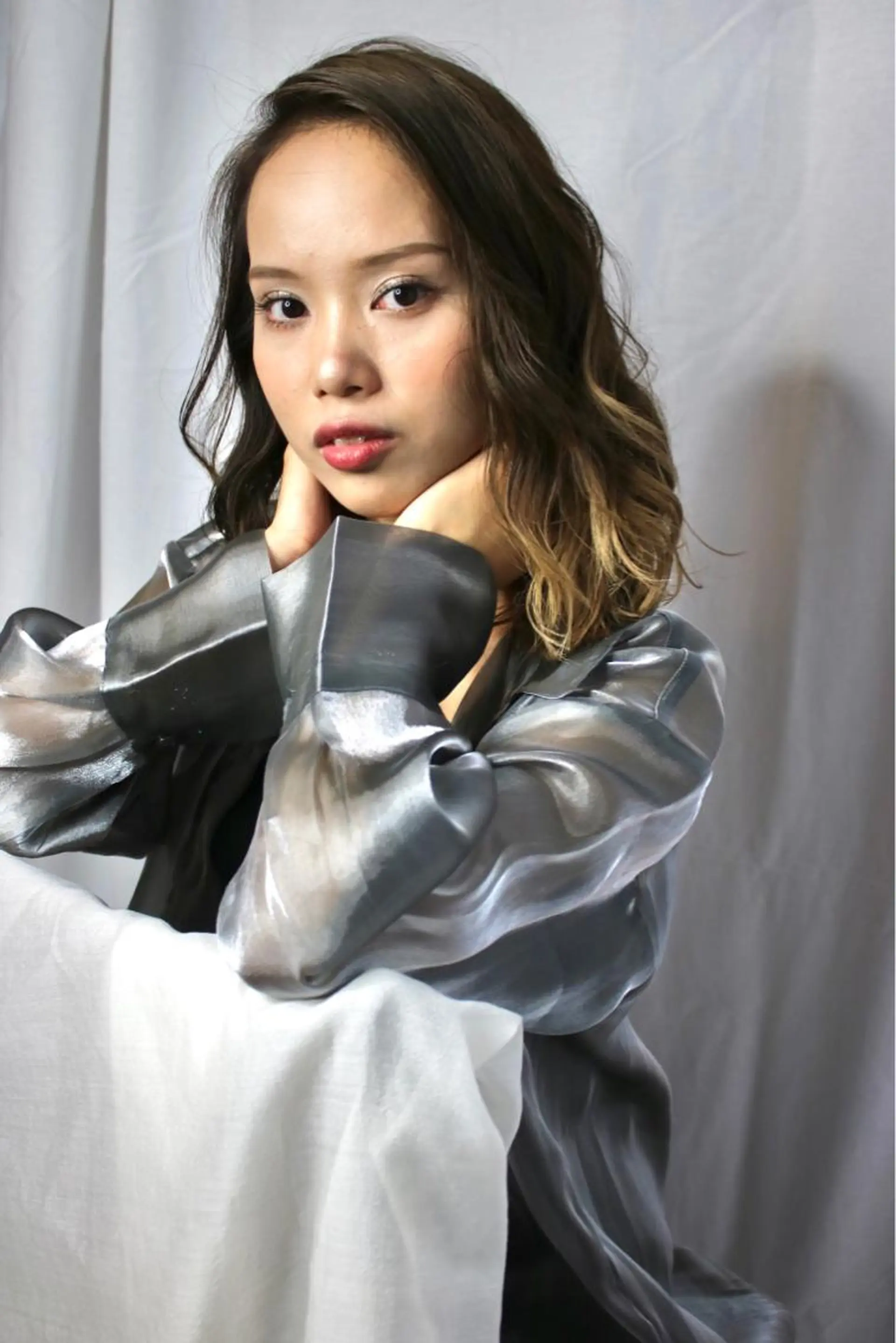 ミディアム 庄司 沙羅のヘアスタイル