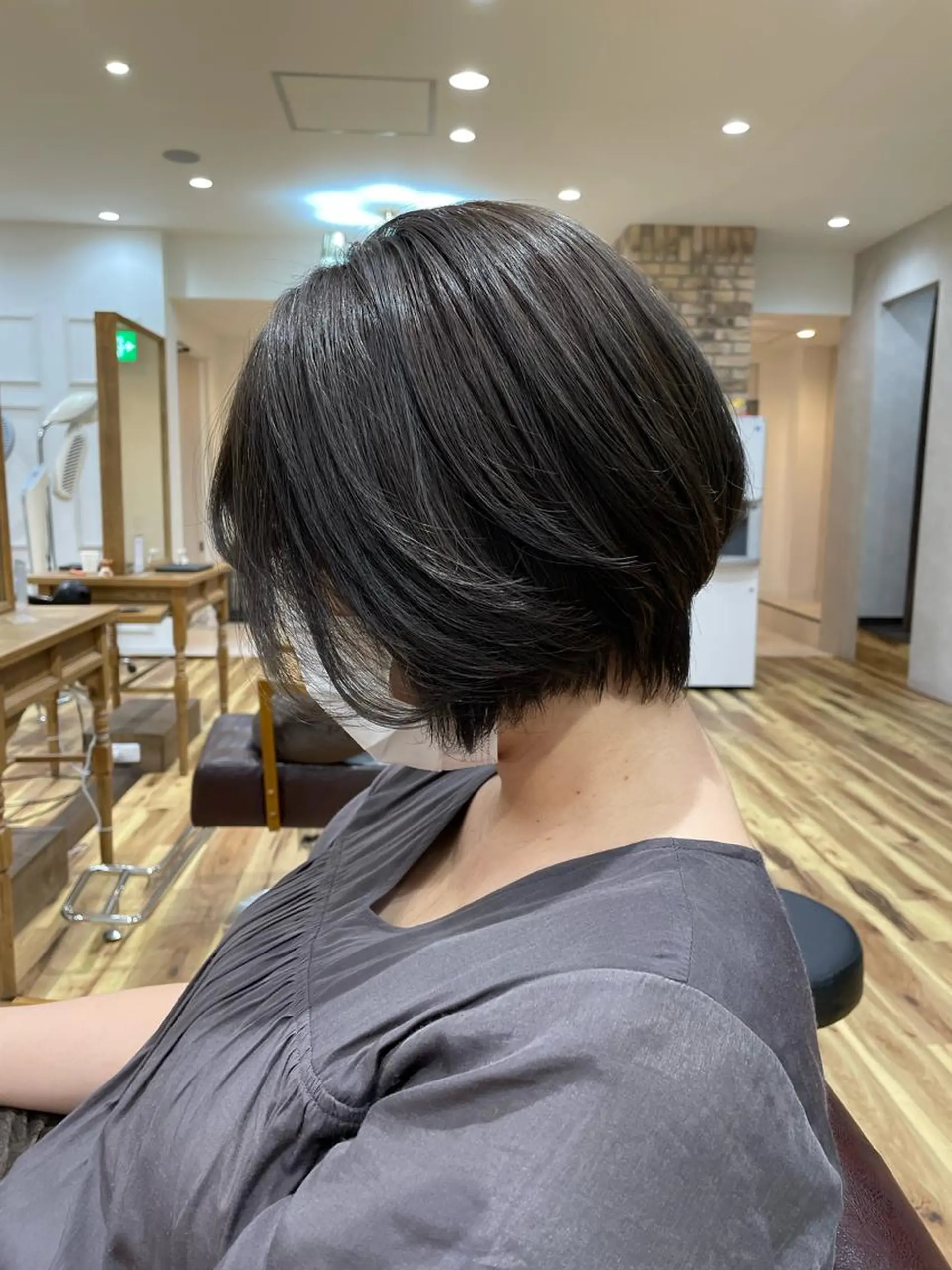 ショート YASUHIRO グレージュ/メンズのヘアスタイル