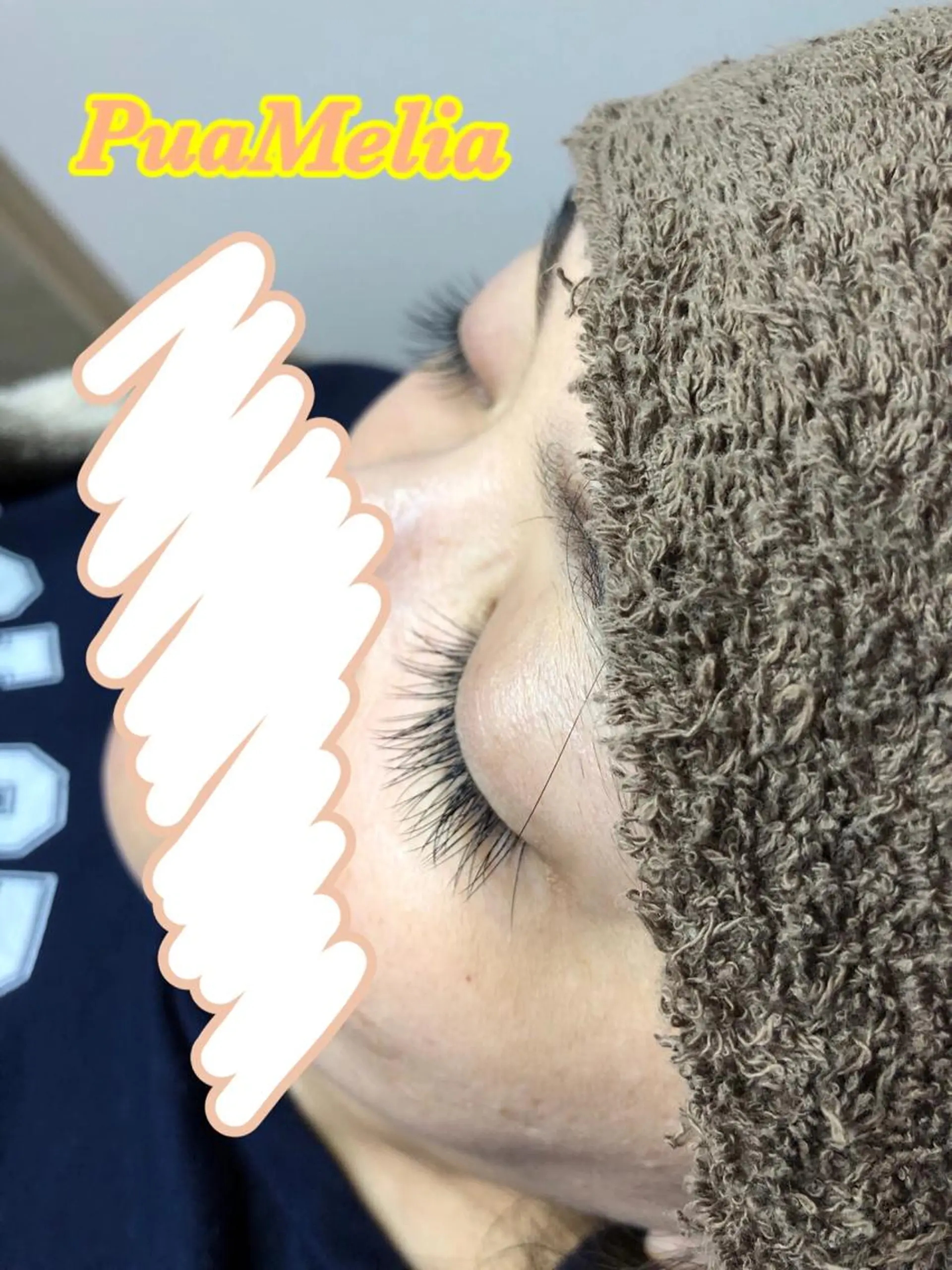 マツエク・マツパ Jカール ナチュラル Pua Meliaのマツエク・マツパデザイン