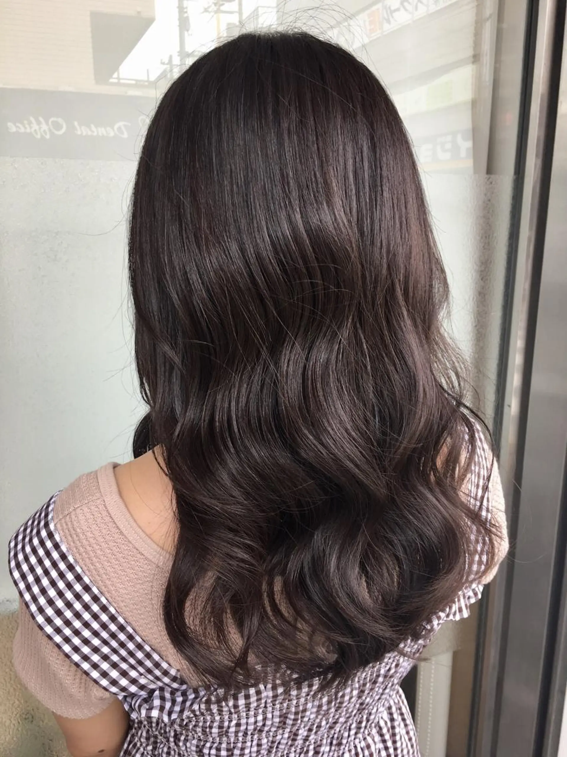 ロング カラー ブルーカラー ブルージュ ハイライトカラー イルミナカラー ハイライト 寺内 紳悟のヘアスタイル