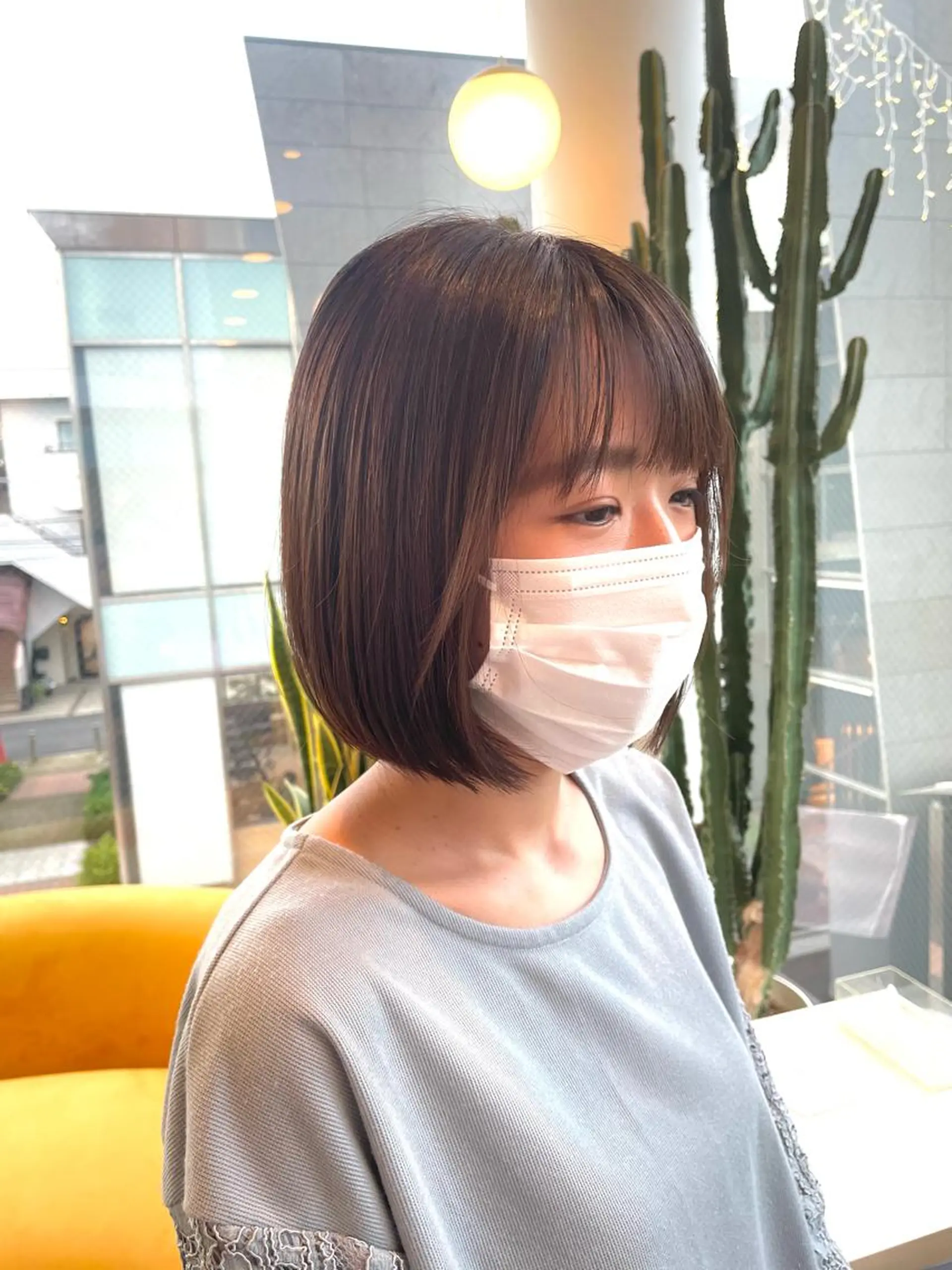 ショート ボブ ♡レイヤー/ボブ 透明感/うらら♡のヘアスタイル