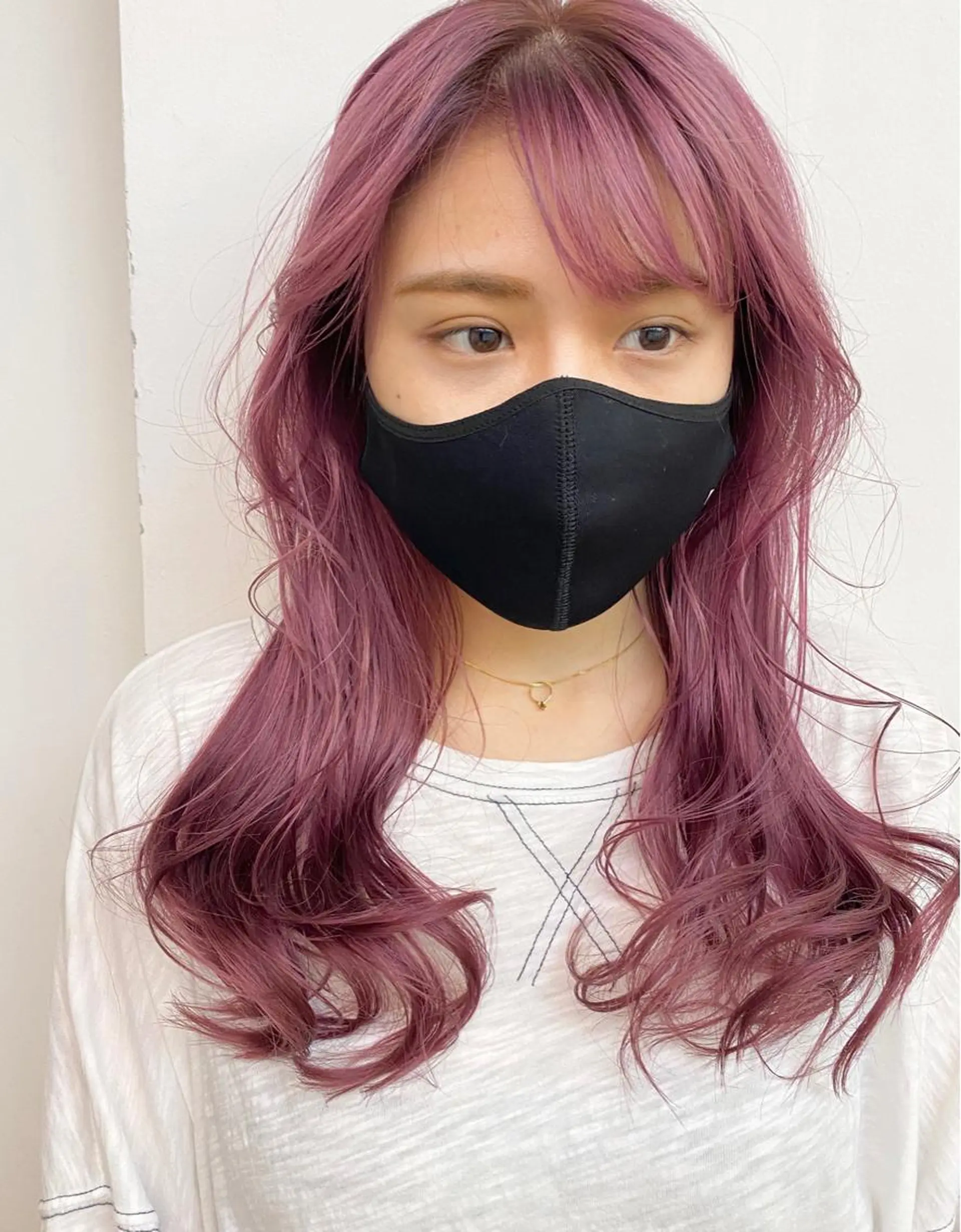 ミディアム カラー ダブルカラー ラベンダーカラー ピンクカラー ピンクラベンダー 🌕ホンブ ユウイチ【代表】🌕のヘアスタイル