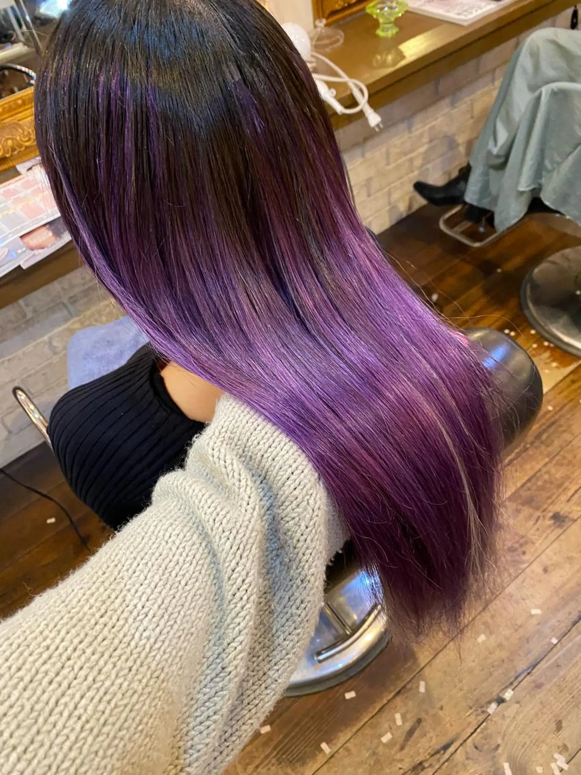 ロング カラー ヘアアレンジ 【ブリーチはお任せ】 ハイトーン✨yuraのヘアスタイル