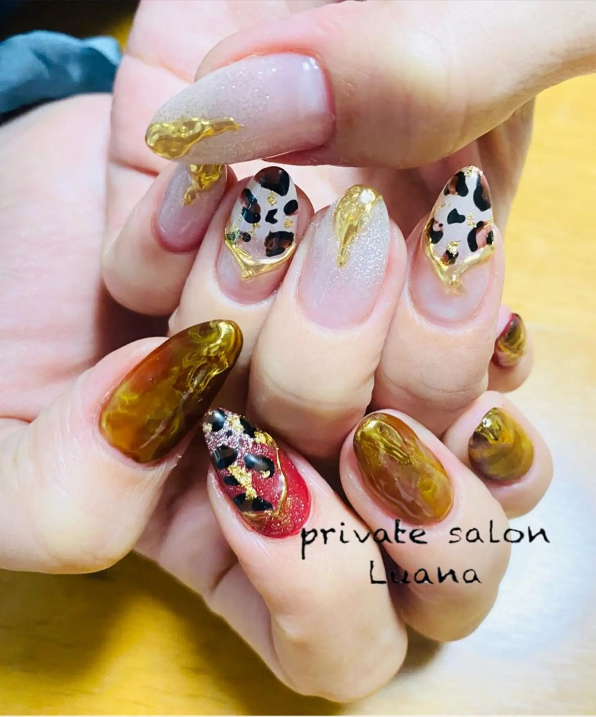 ネイル 自宅ネイルサロン ルアナのネイルデザイン