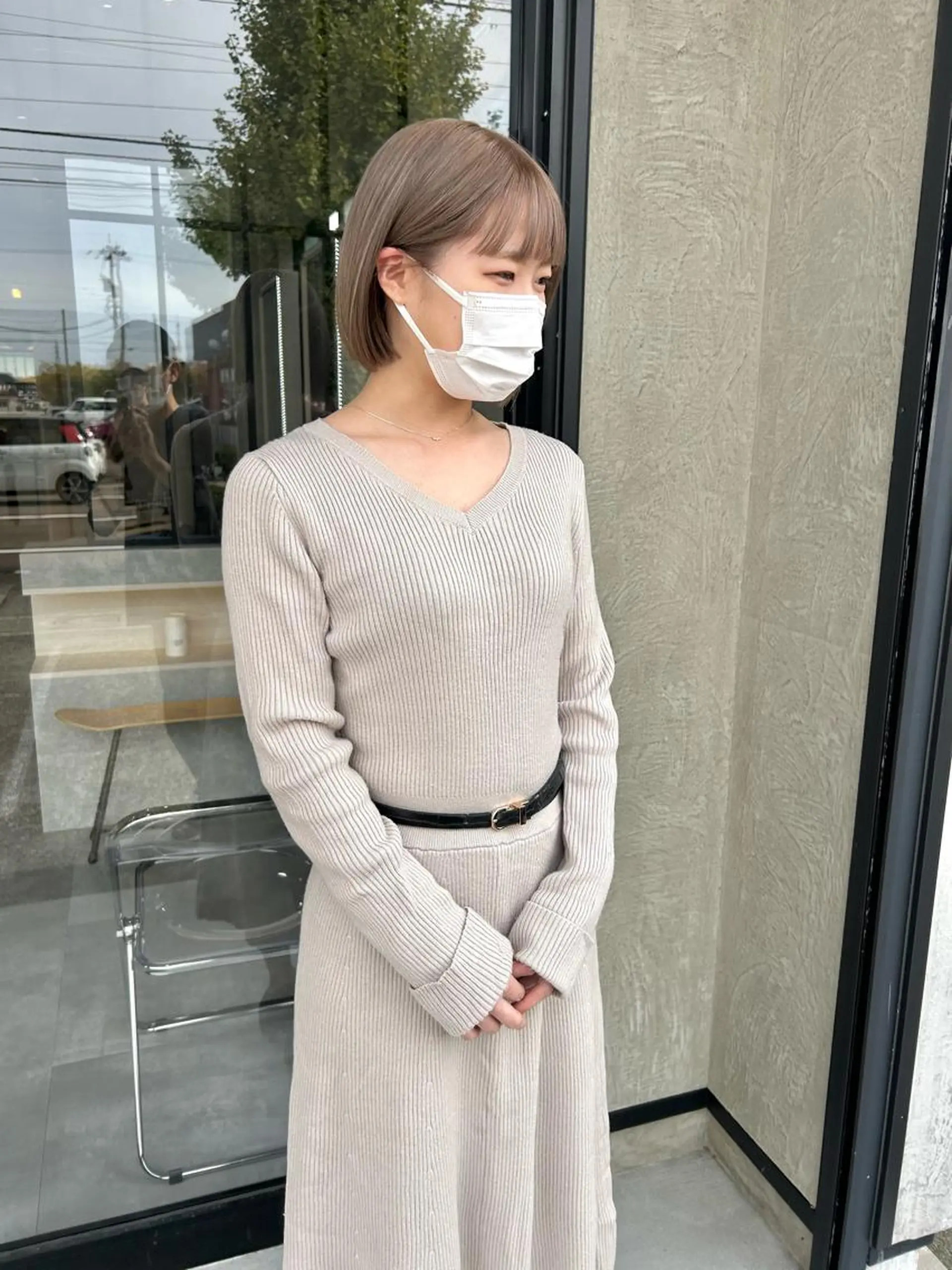 ショート カラー カット ヘアカラー トリートメント 一ノ瀬 暁のヘアスタイル