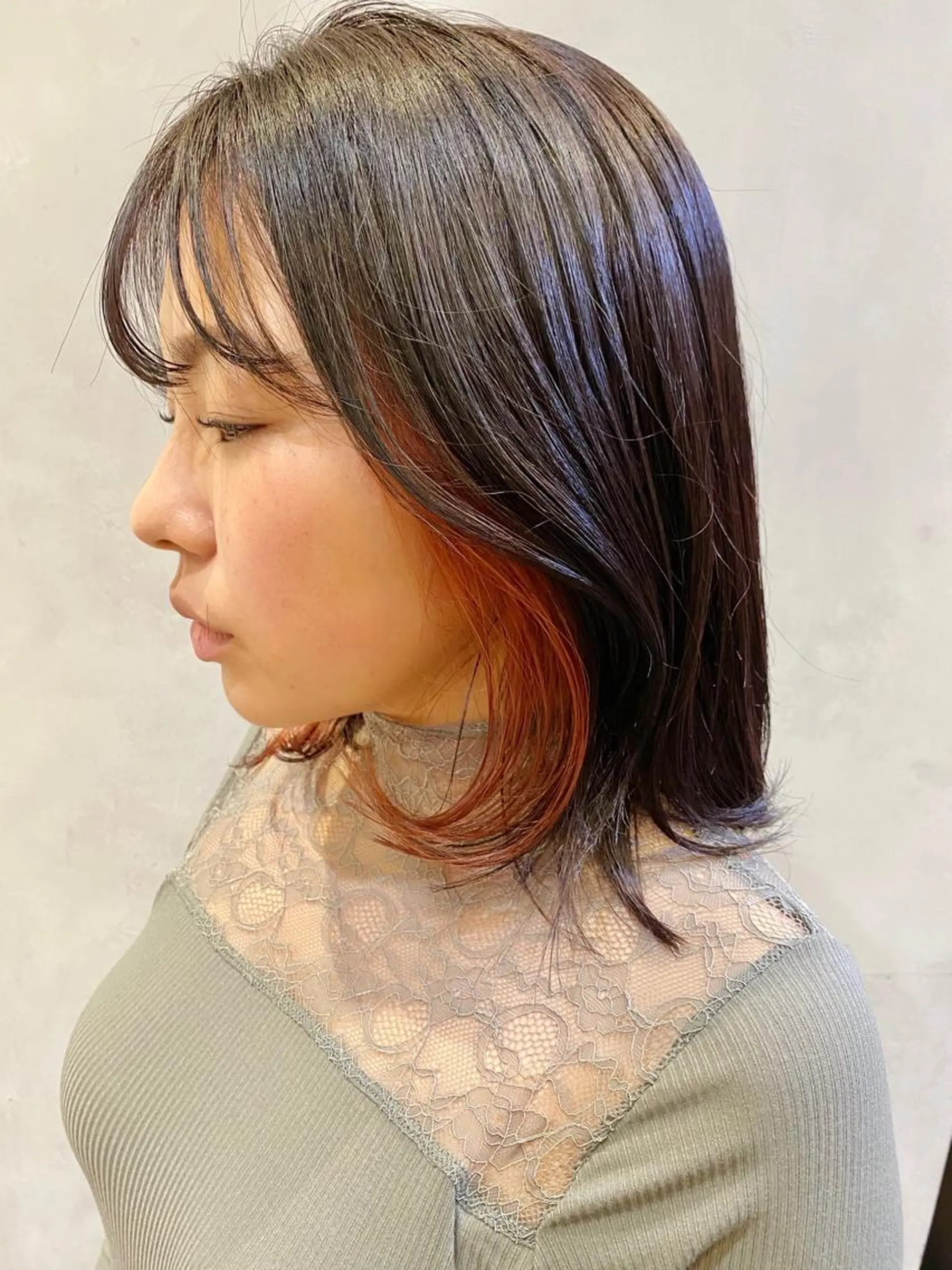 ミディアム カラー カラー系/カット特化 🟠オオタキマサシのヘアスタイル