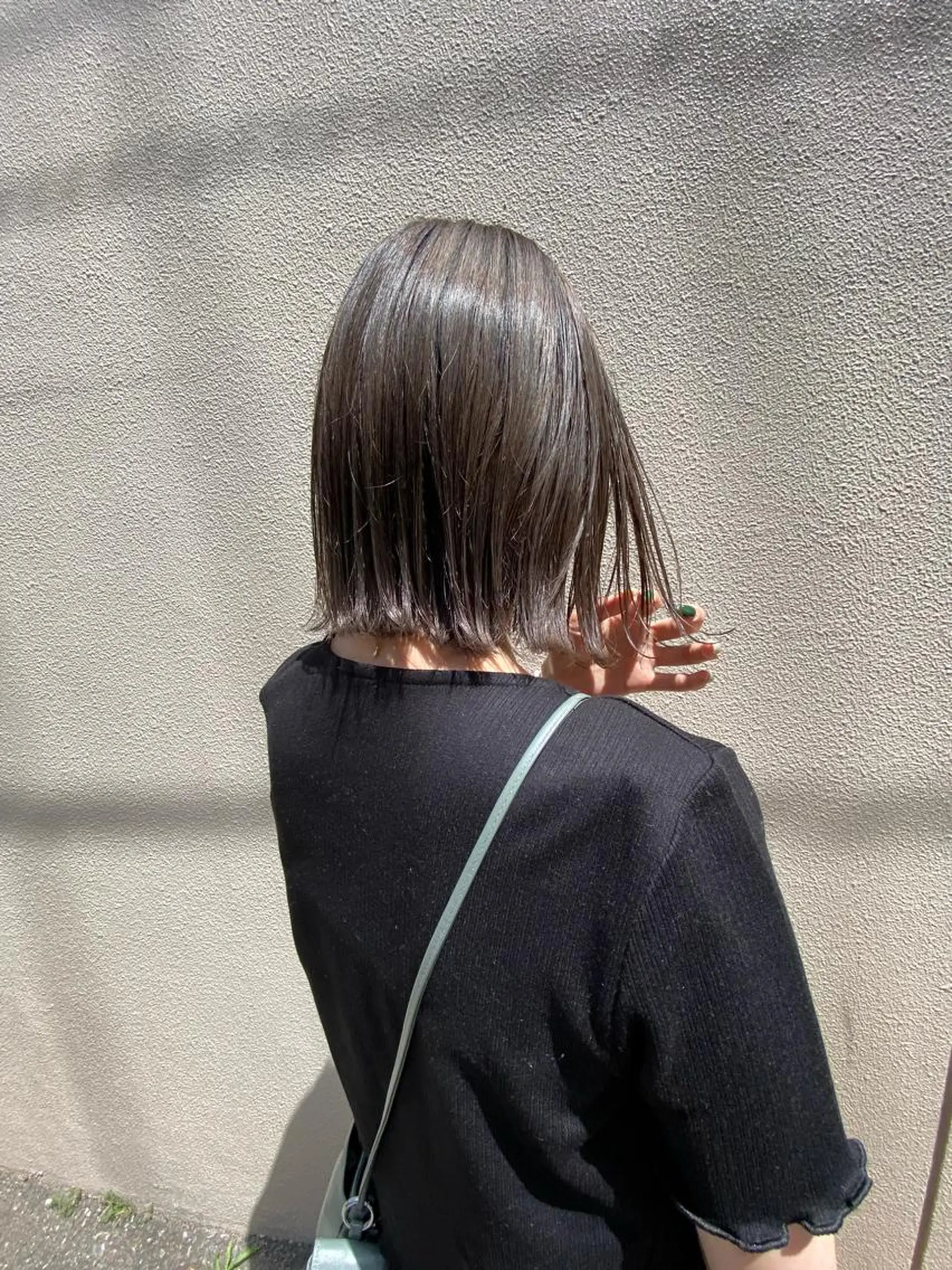 ショート ケアカラー ヘアカラー Musiiik hairのヘアスタイル