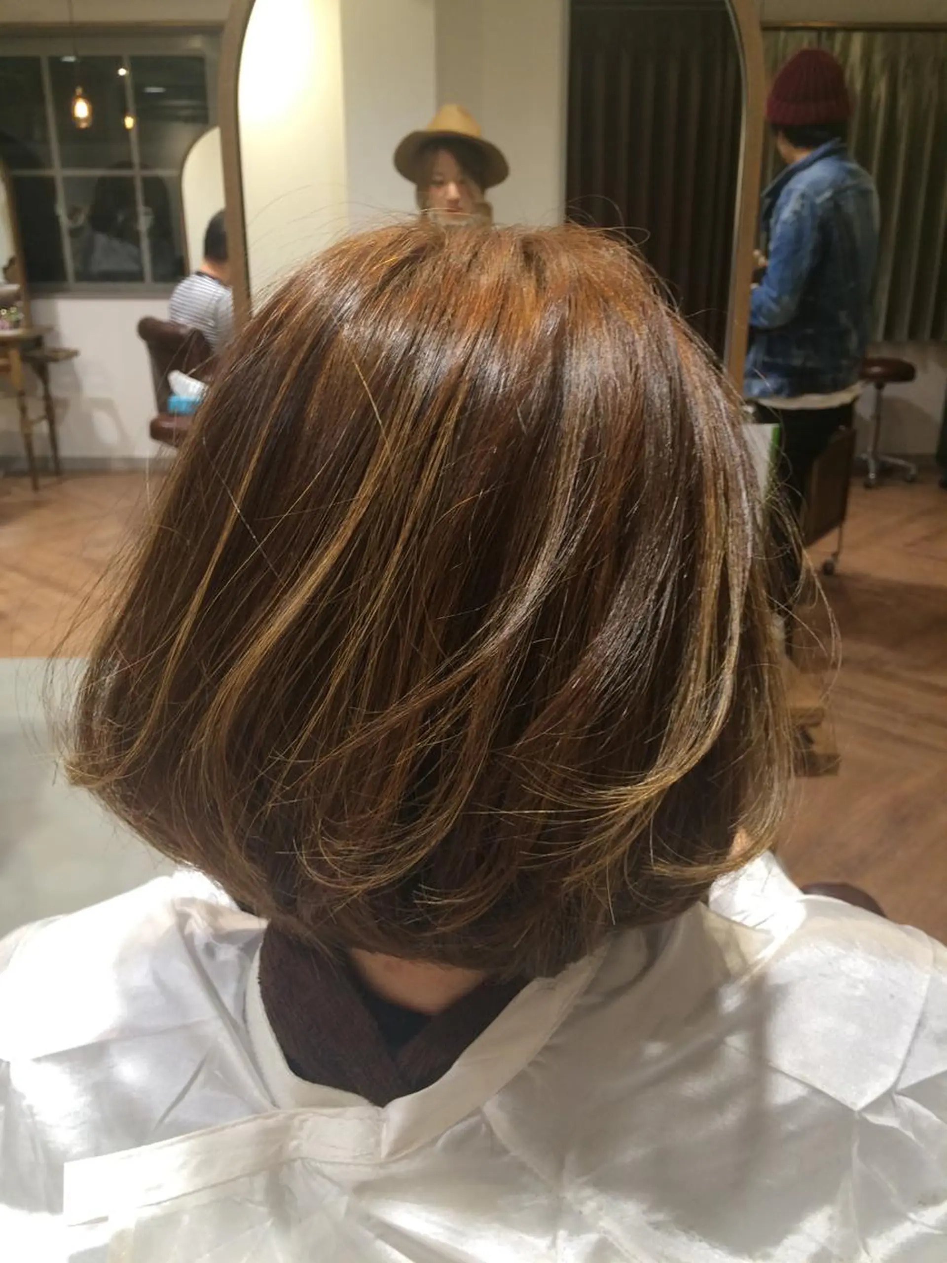 ショート ミディアム カラー ヘアアレンジ 韓国♡ハイライト ♡YURIのヘアスタイル