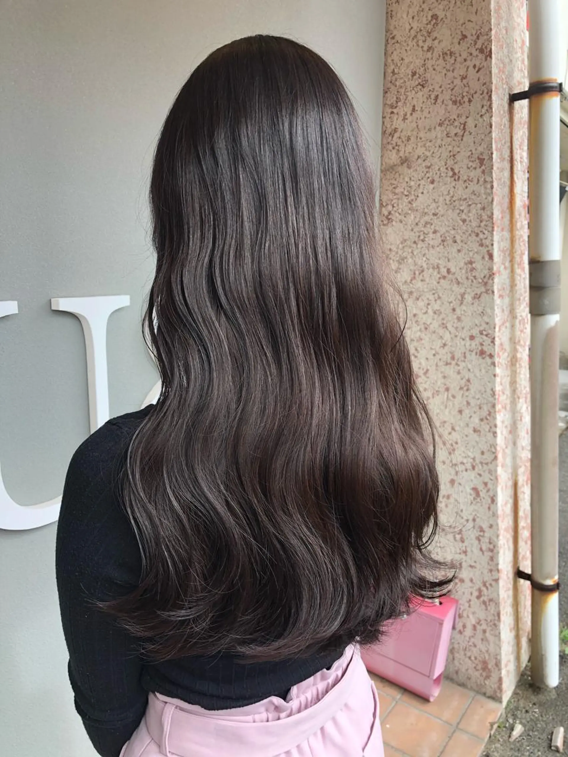 セミロング カラー ヘアアレンジ ヘアカラー トリートメント 大塚 貴之のヘアスタイル