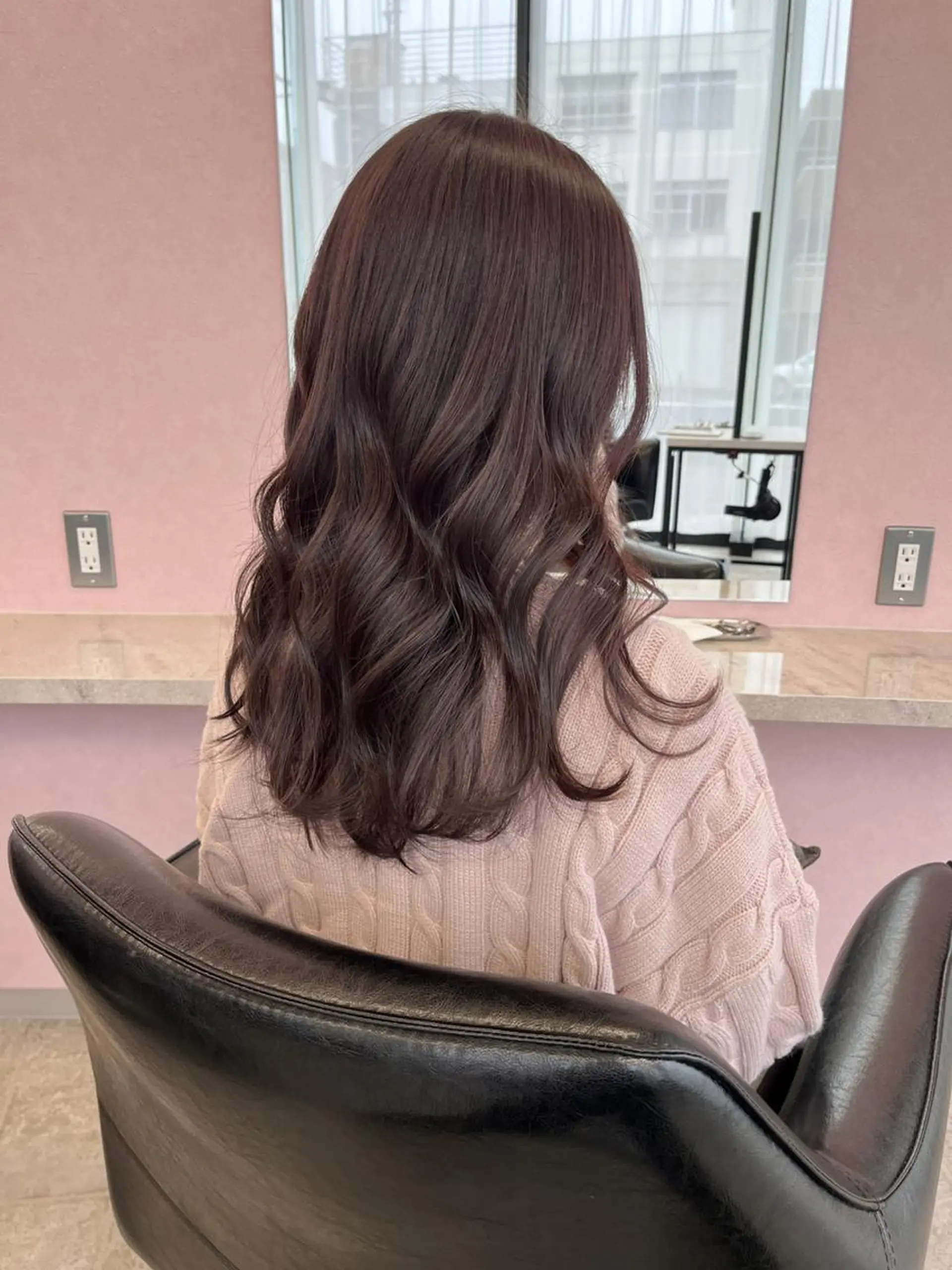 セミロング ヘアカラー MATTY rioのヘアスタイル