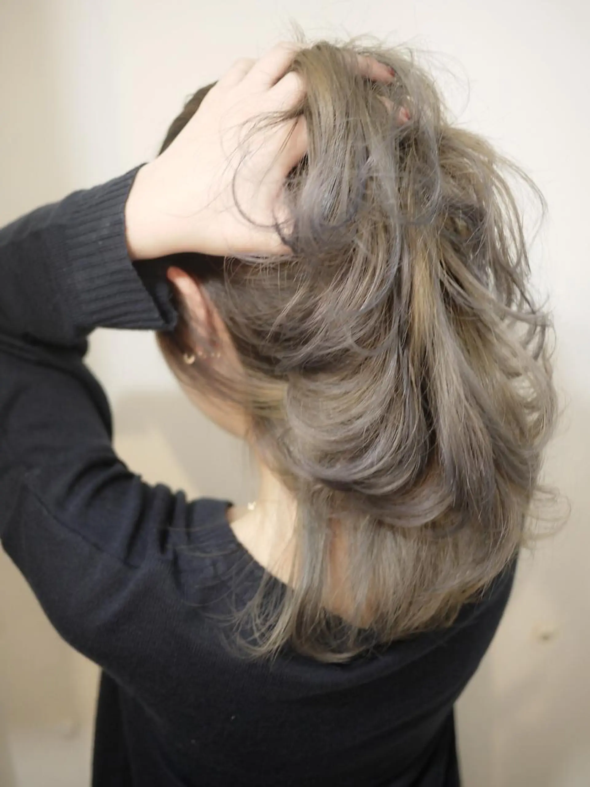 ミディアム セミロング ロング カラー 髪質改善 ami byAbsoのヘアスタイル