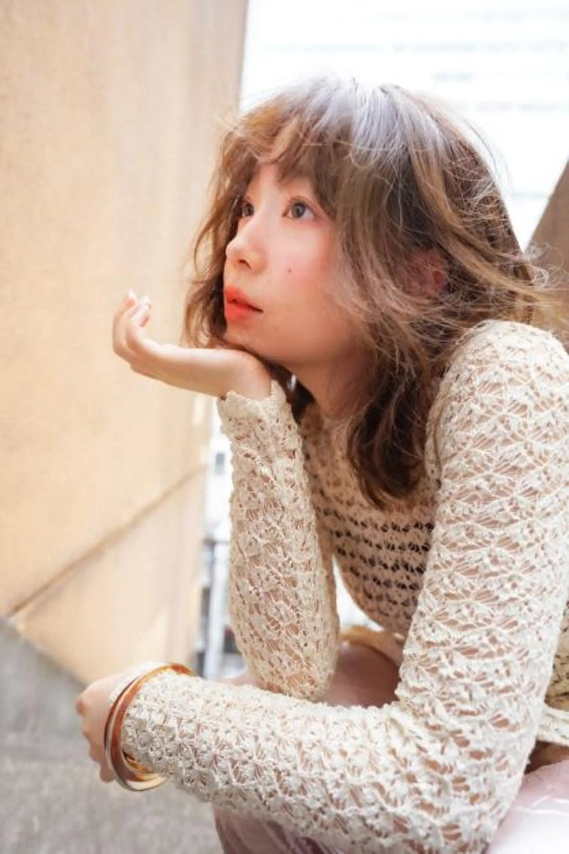 セミロング カラー セミロングパーマ アディクシーカラー アッシュ アッシュブラウン ベージュカラー カット ヘアカラー N° il duca 札幌のヘアスタイル