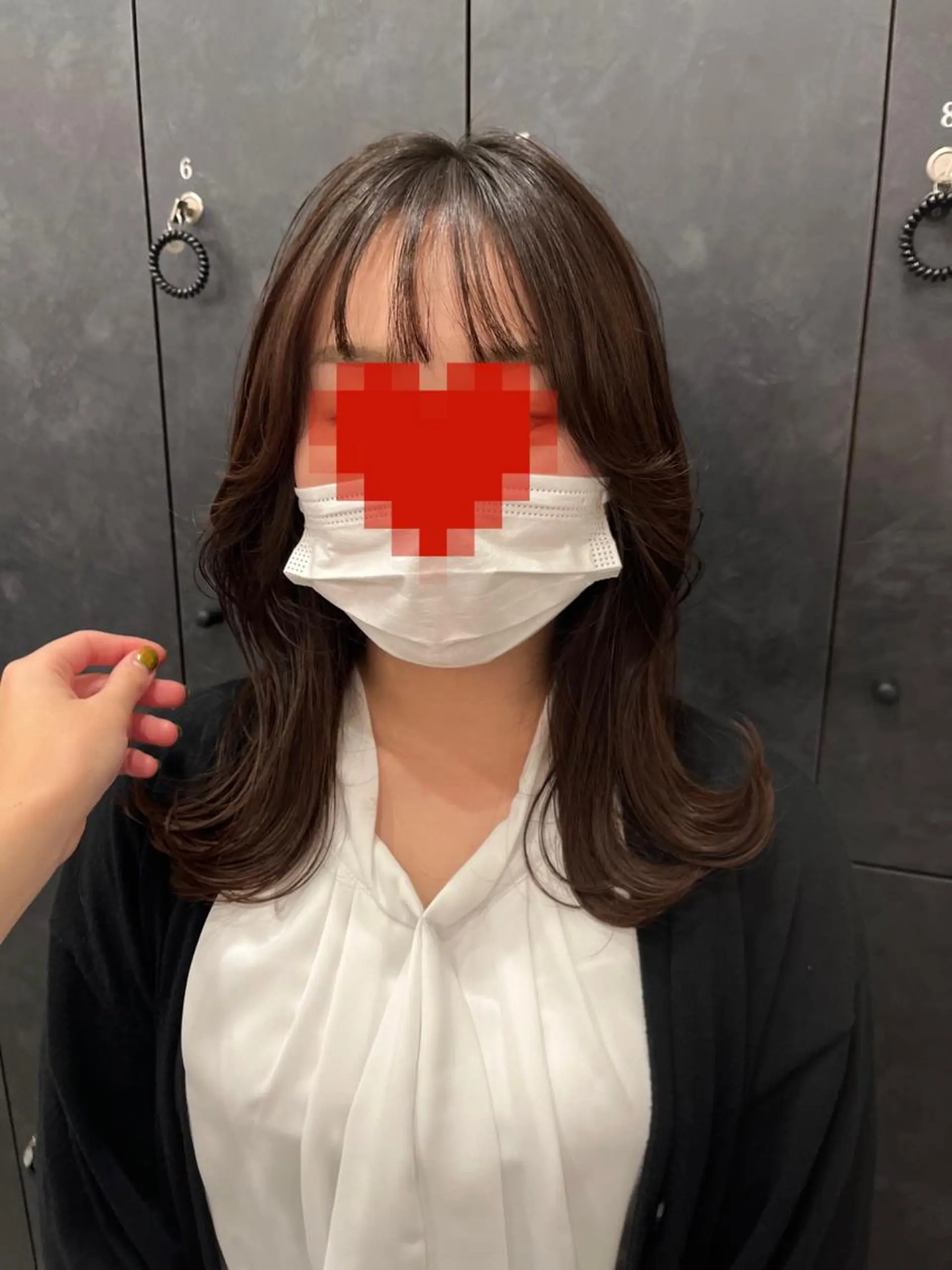 セミロング Viot 銀座 樋口 桃佳のヘアスタイル