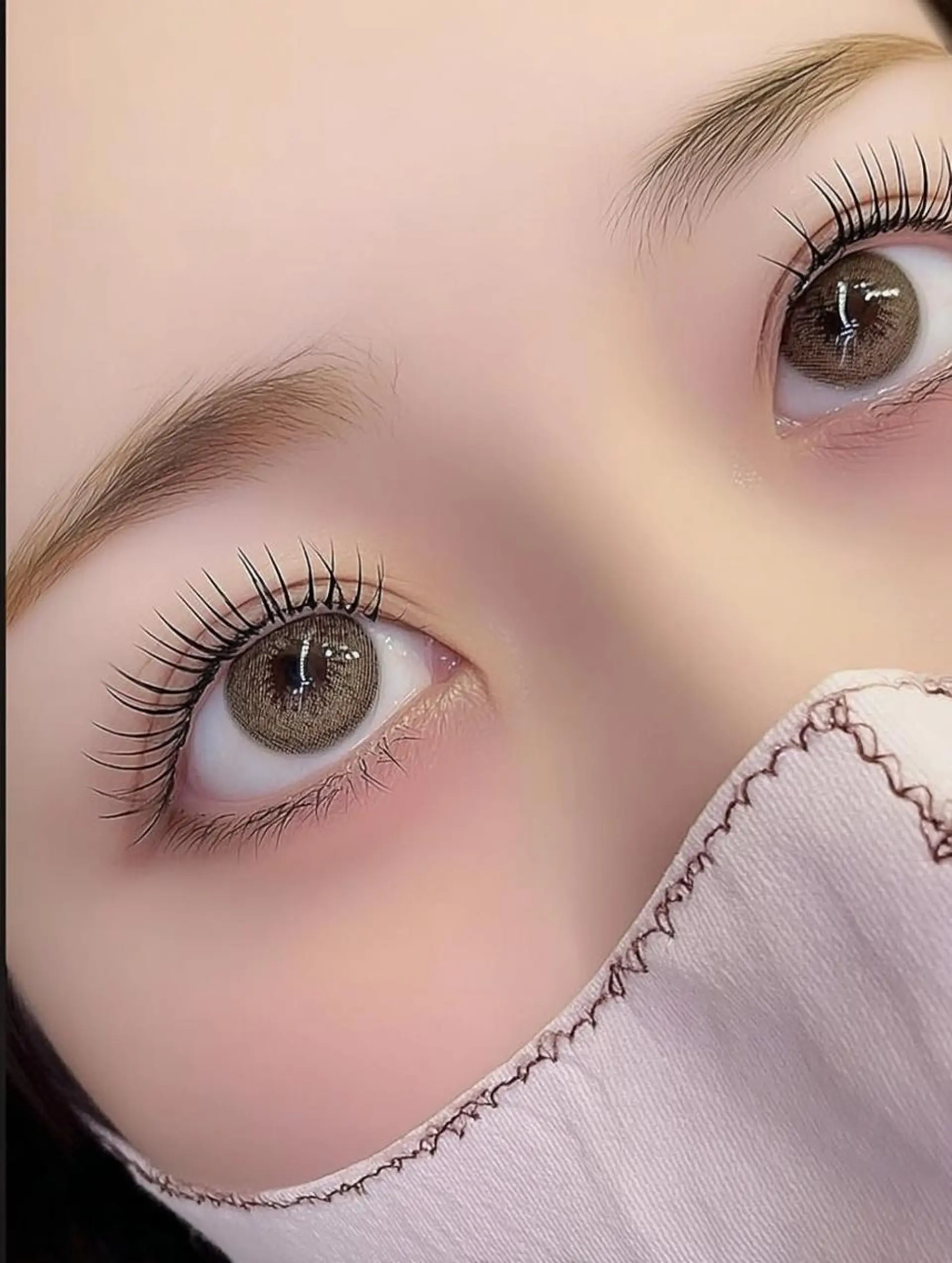 マツエク・マツパ 束感まつ毛 韓国風マツエク パリジェンヌラッシュリフト まつげパーマ マツパ PLATINUM DOLL arisaのマツエク・マツパデザイン