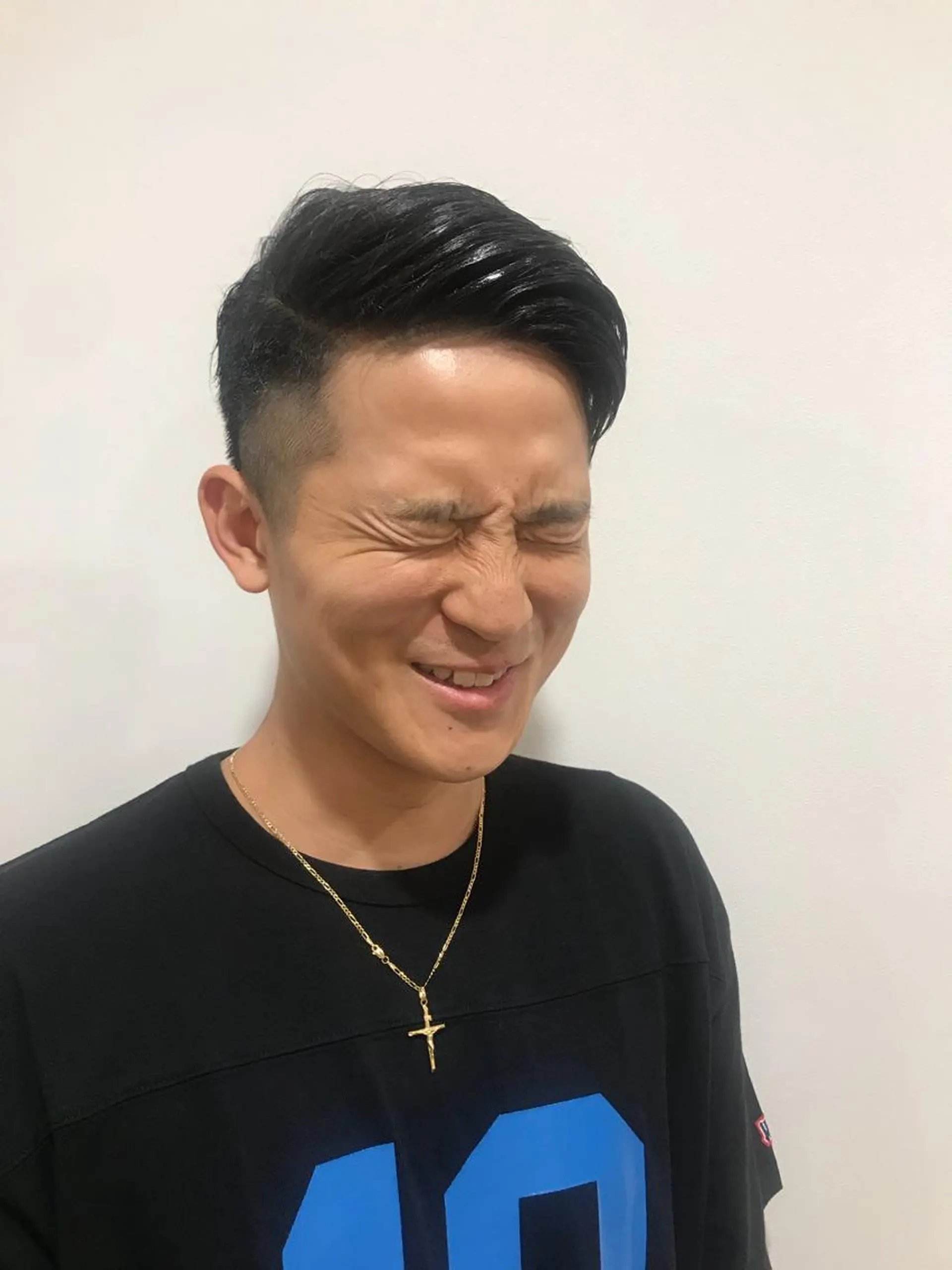 メンズ 暖色カラー🍊 ボブ🌿顔周りcutのヘアスタイル